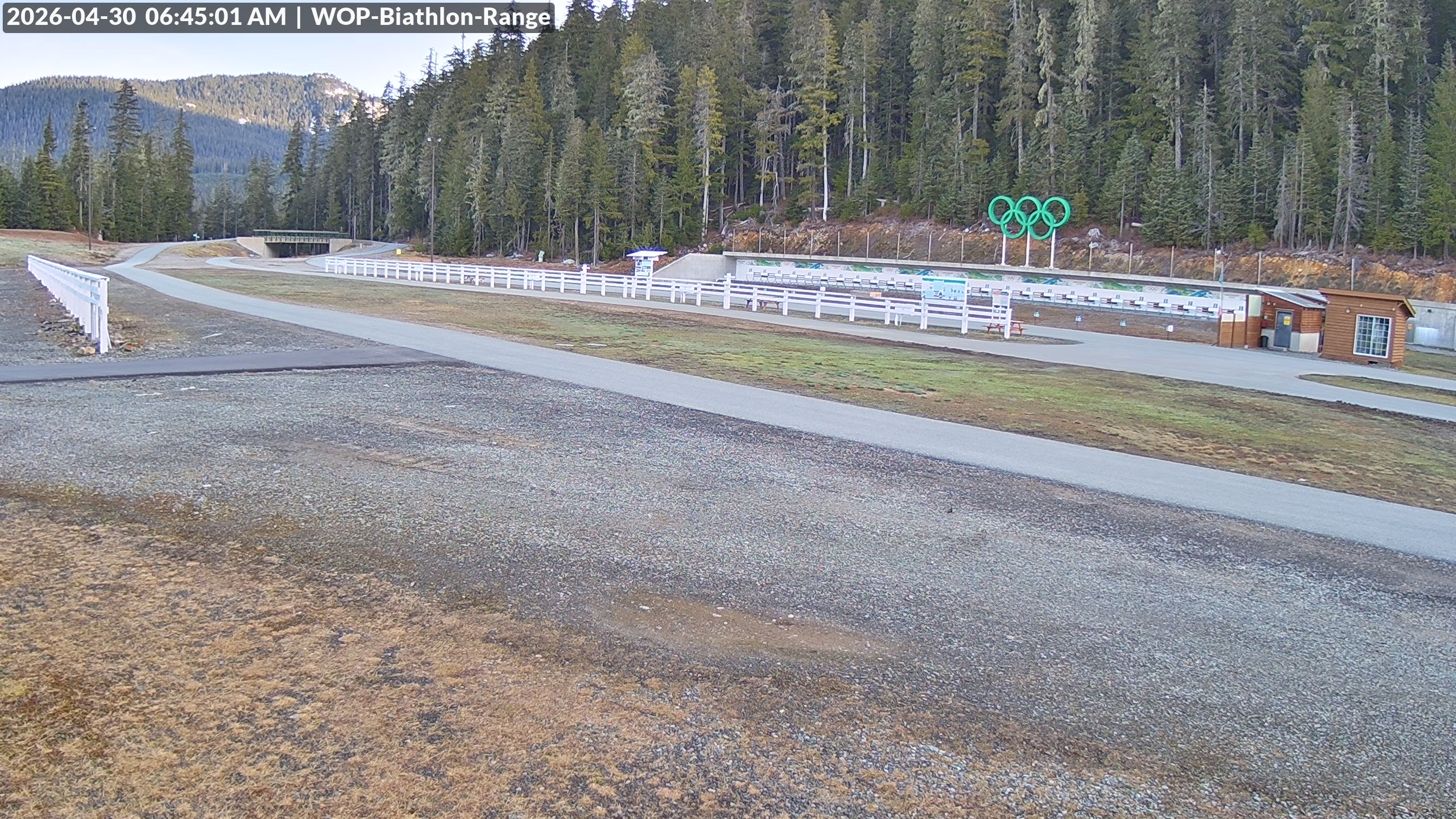 View looking North East to the Olympic Biathlon Range