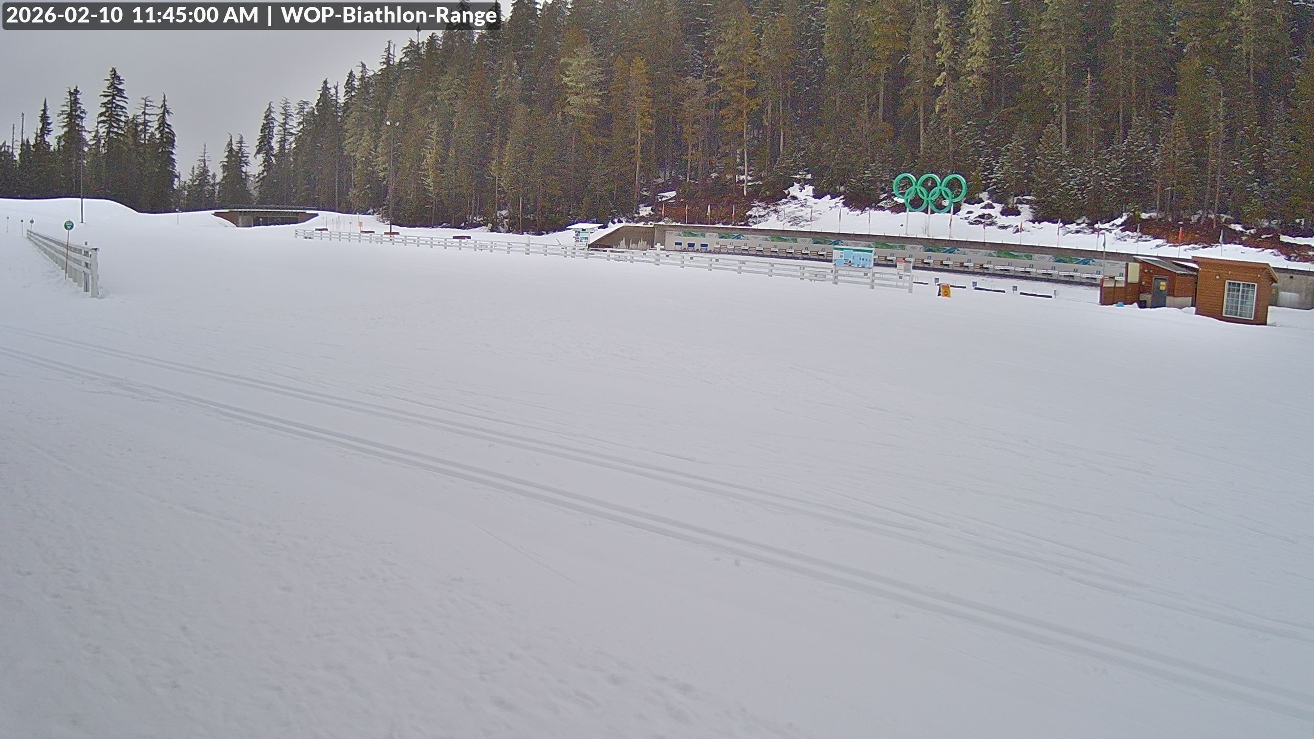 View looking North East to the Olympic Biathlon Range