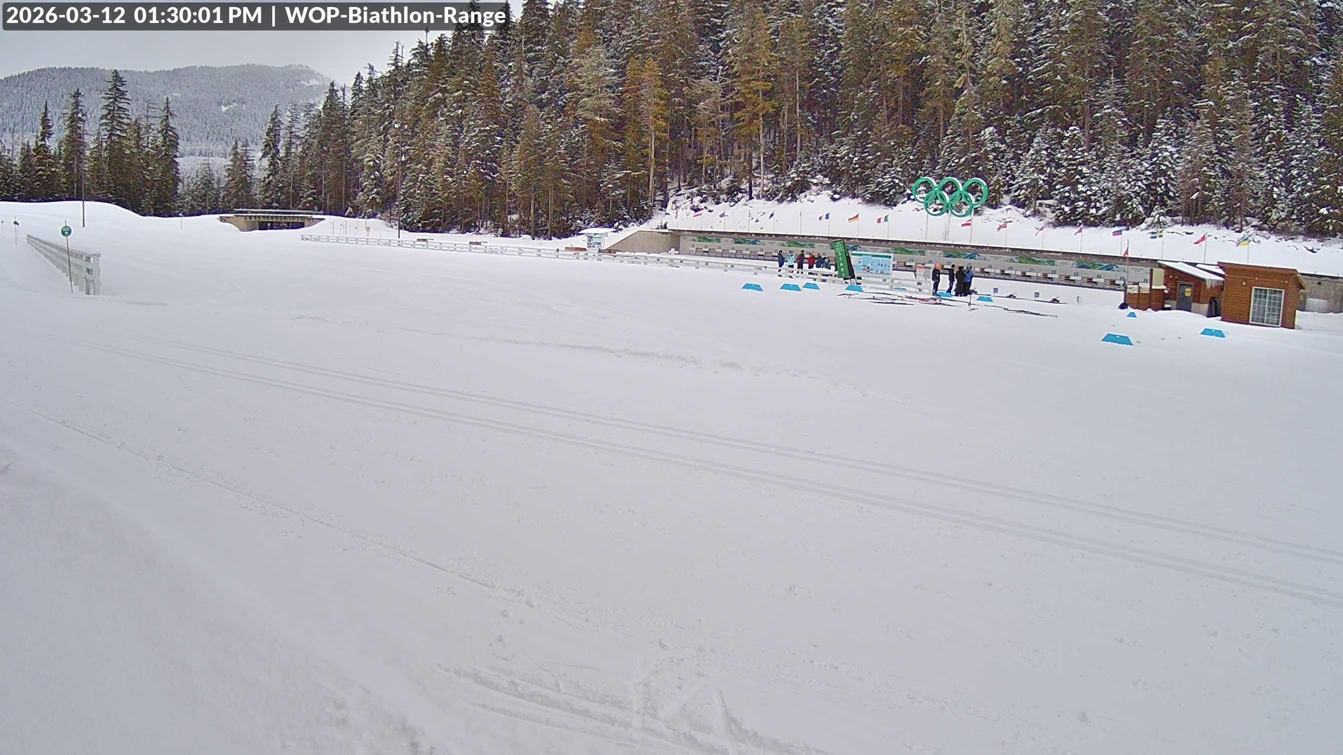 View looking North East to the Olympic Biathlon Range