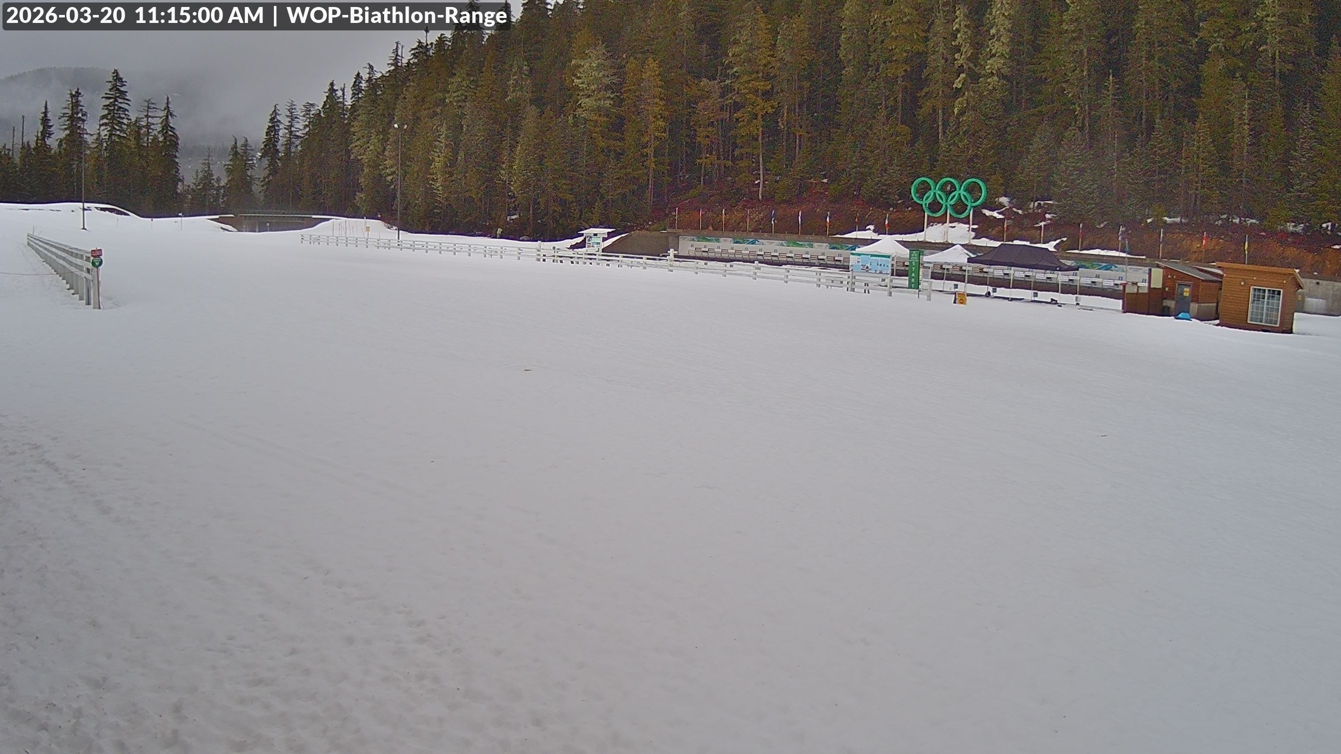 View looking North East to the Olympic Biathlon Range