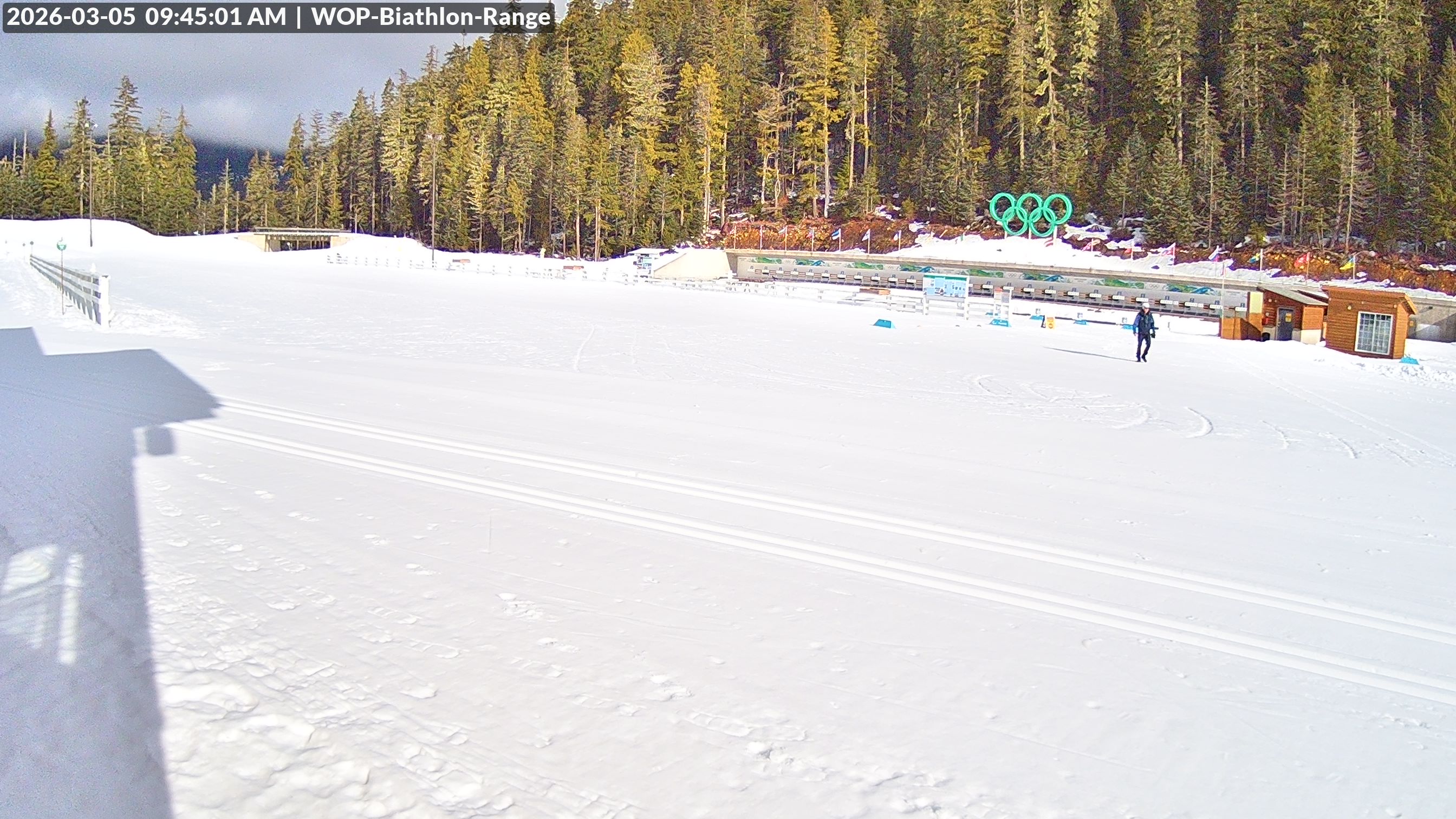 View looking North East to the Olympic Biathlon Range