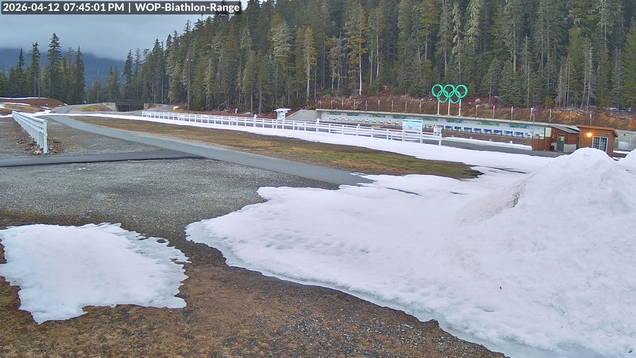 View looking North East to the Olympic Biathlon Range