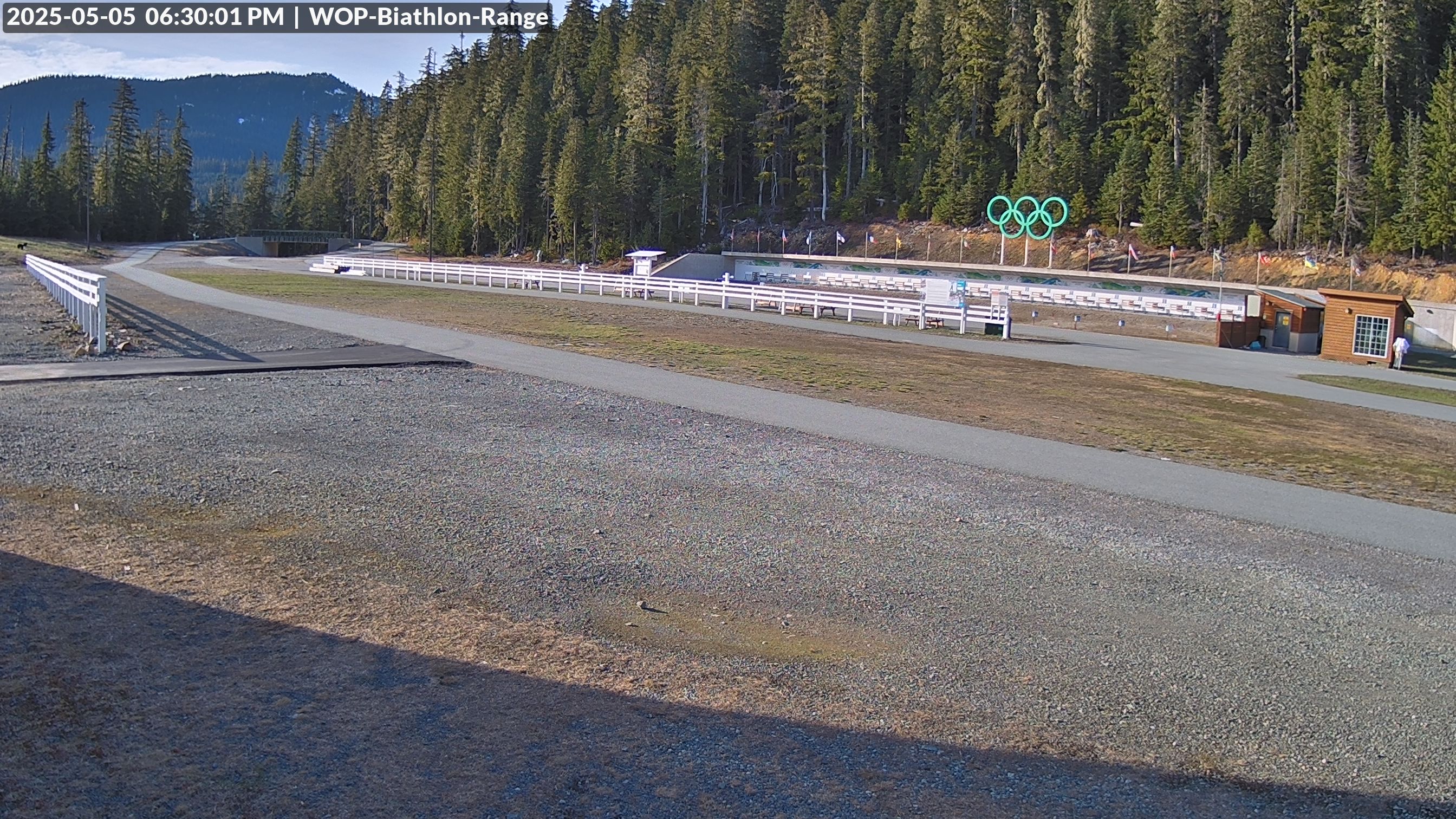 View looking North East to the Olympic Biathlon Range