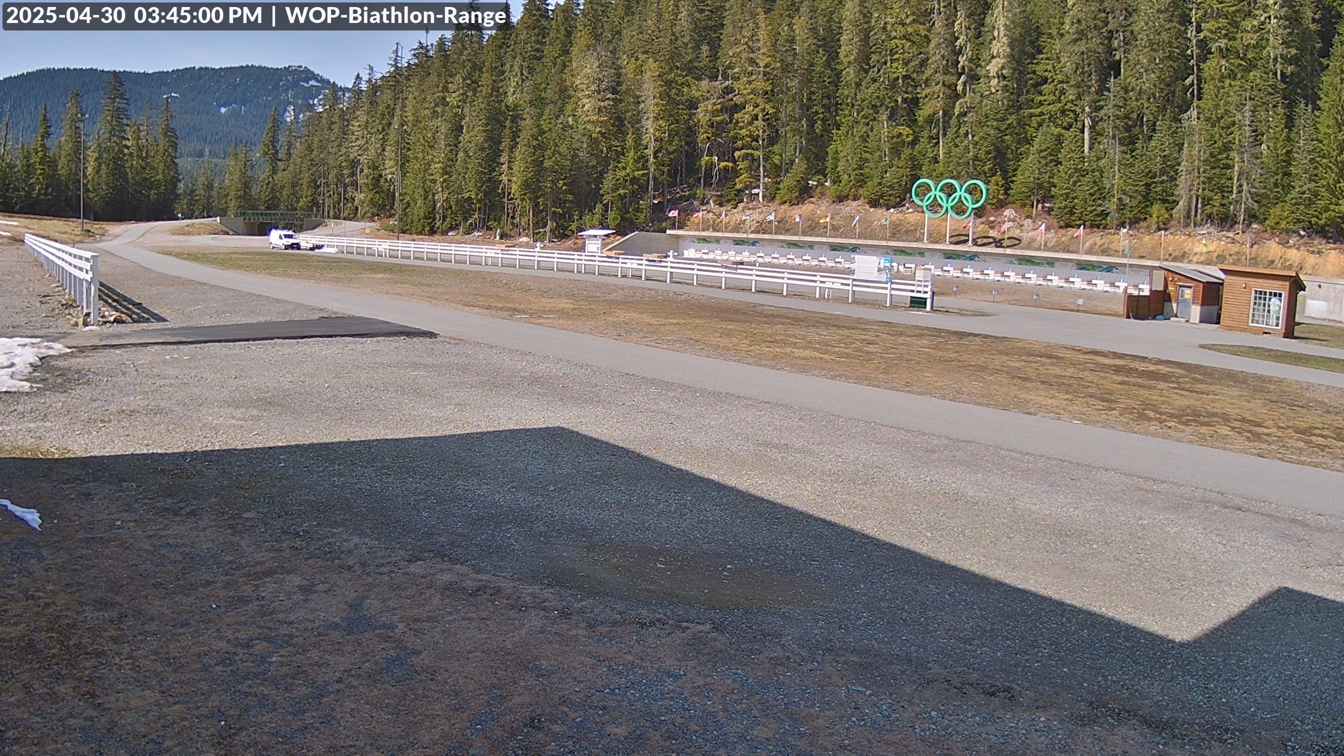 View looking North East to the Olympic Biathlon Range