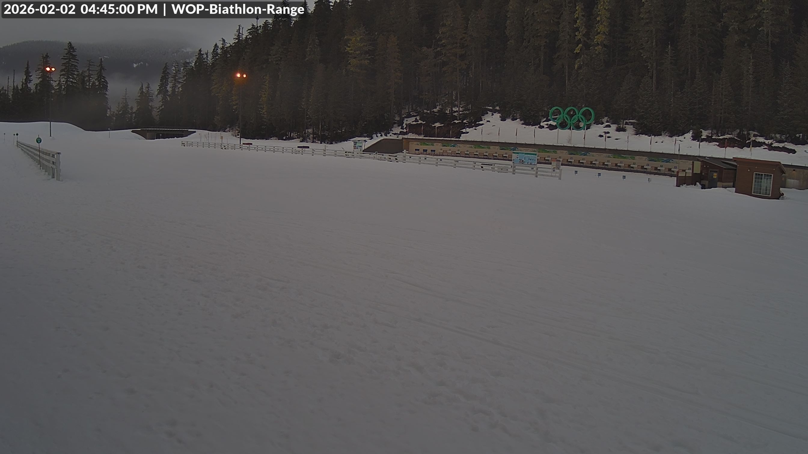 View looking North East to the Olympic Biathlon Range