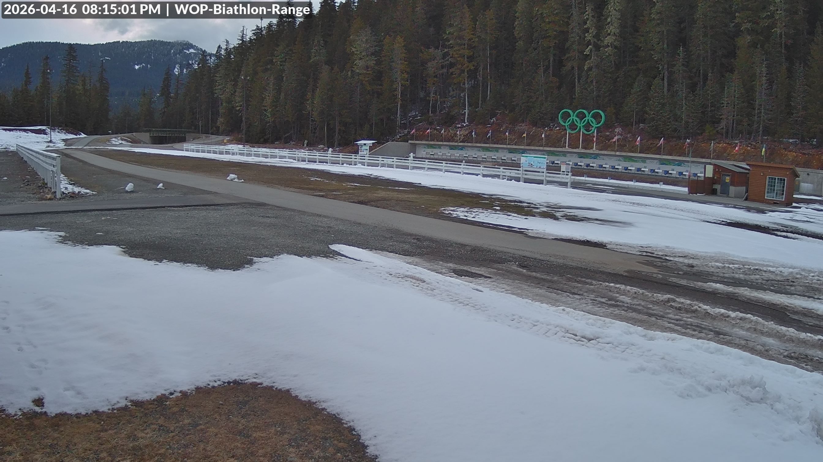 View looking North East to the Olympic Biathlon Range