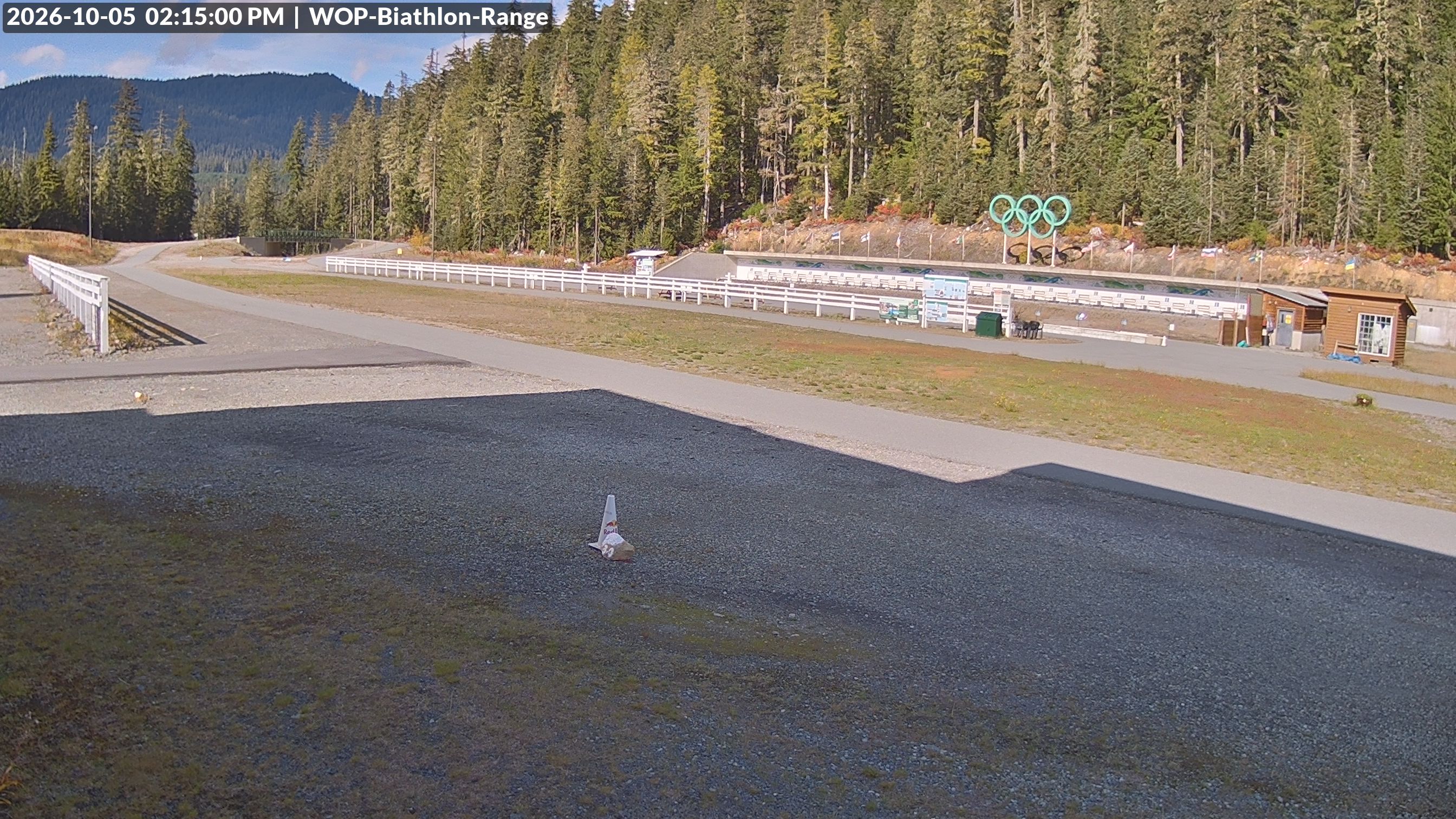 View looking North East to the Olympic Biathlon Range