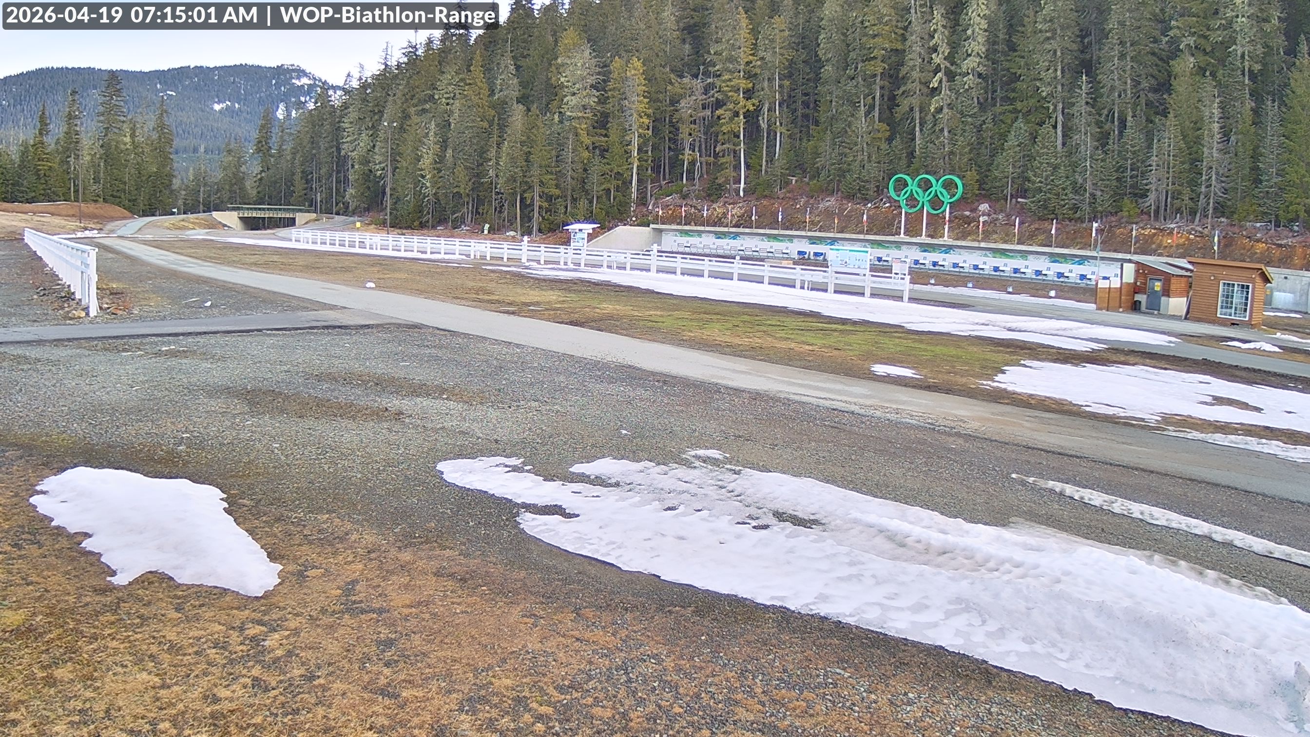 View looking North East to the Olympic Biathlon Range