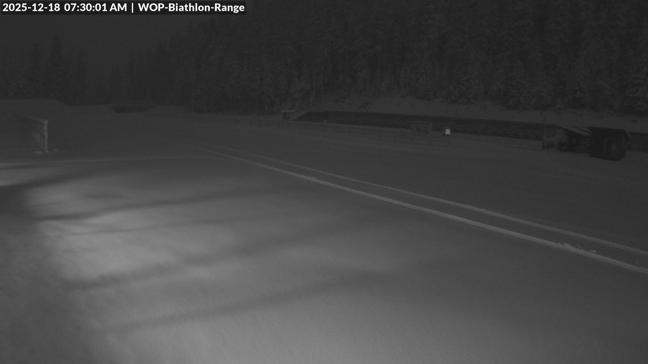 View looking North East to the Olympic Biathlon Range