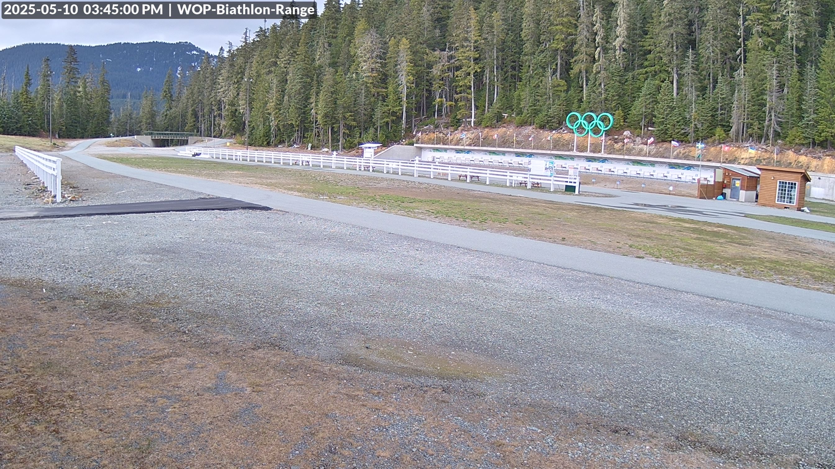 View looking North East to the Olympic Biathlon Range