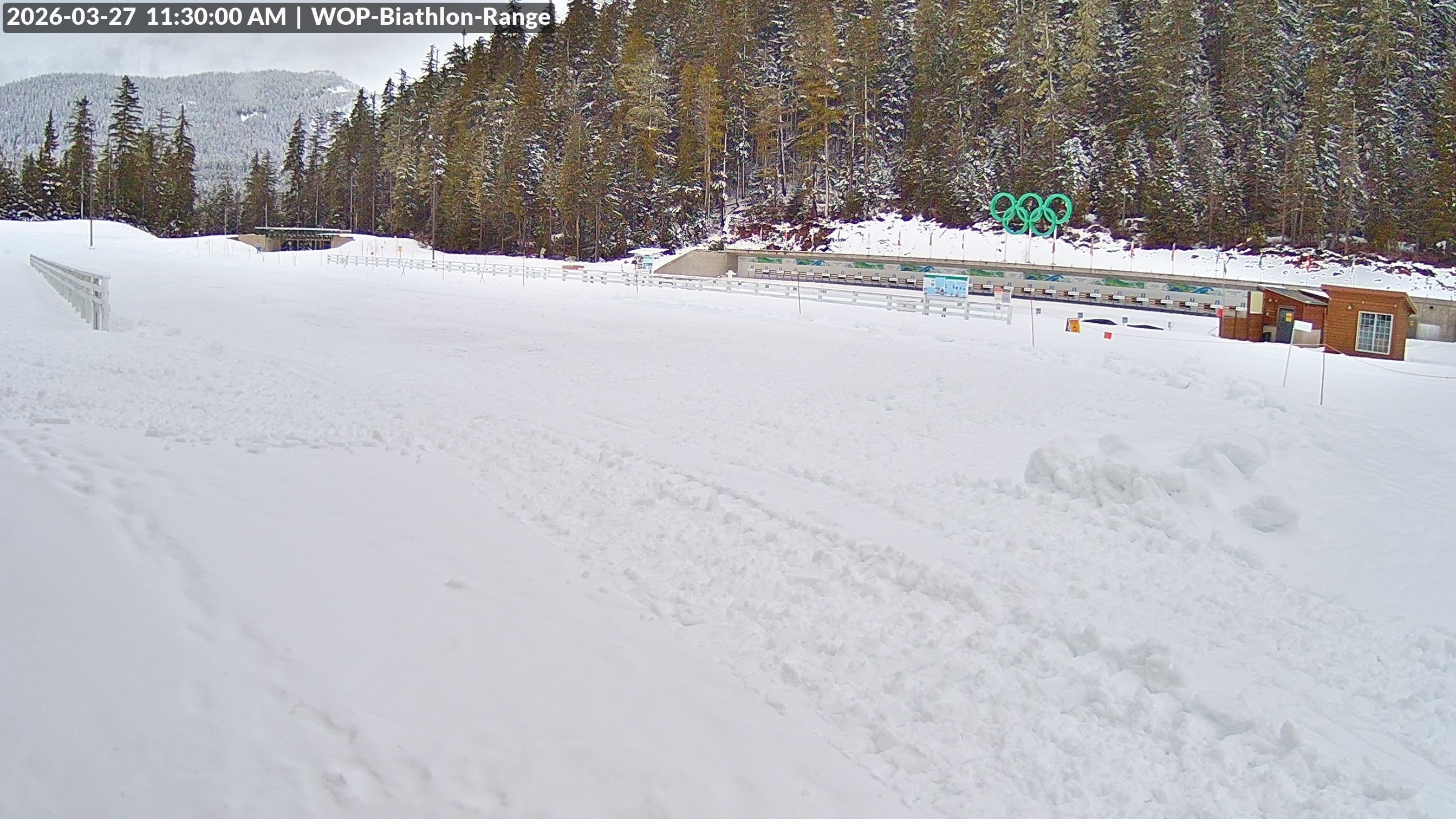 View looking North East to the Olympic Biathlon Range