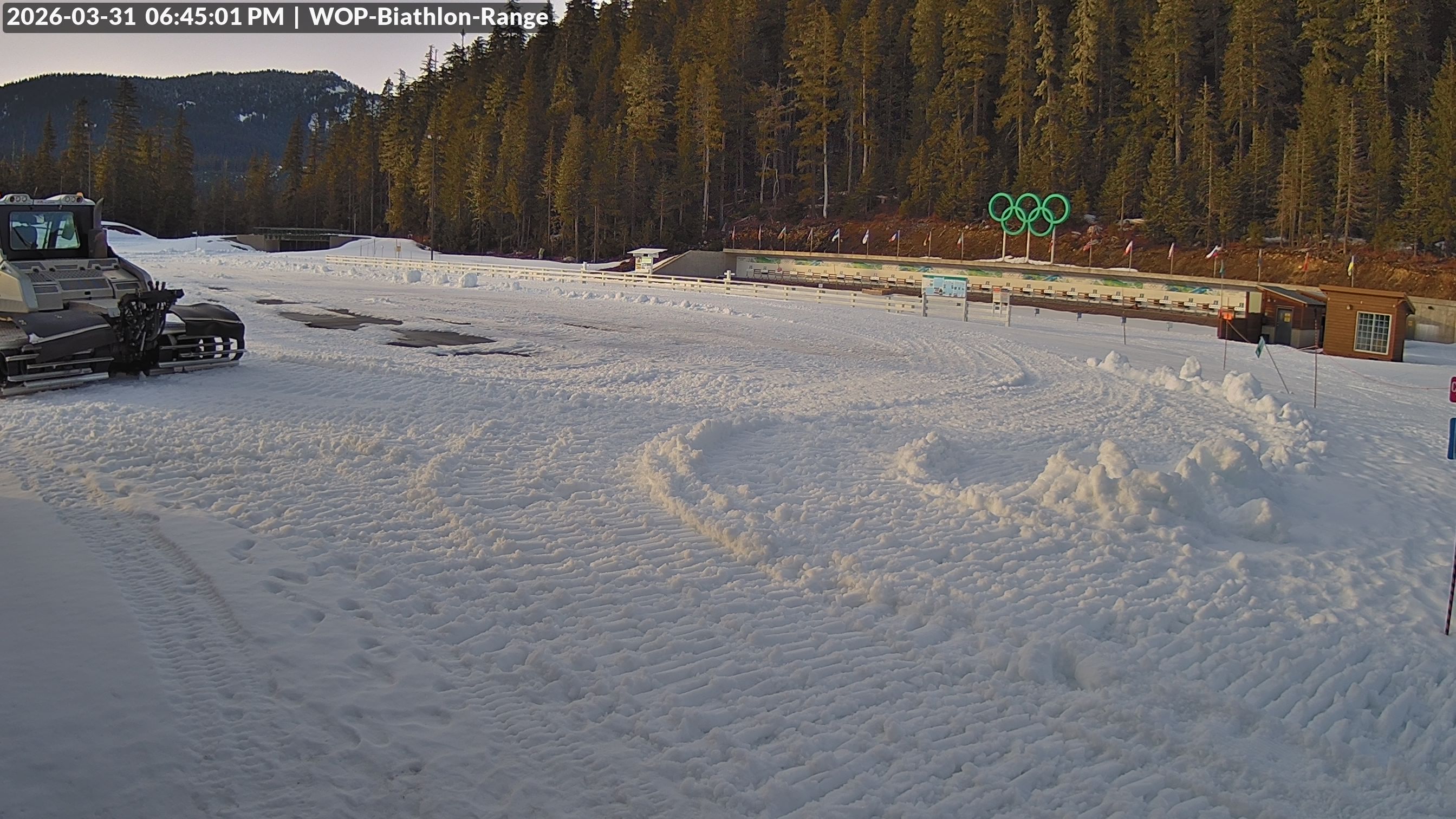 View looking North East to the Olympic Biathlon Range