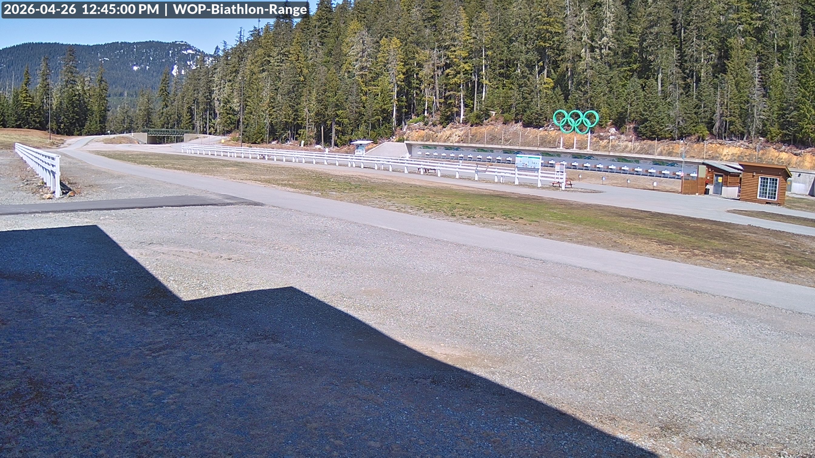 View looking North East to the Olympic Biathlon Range