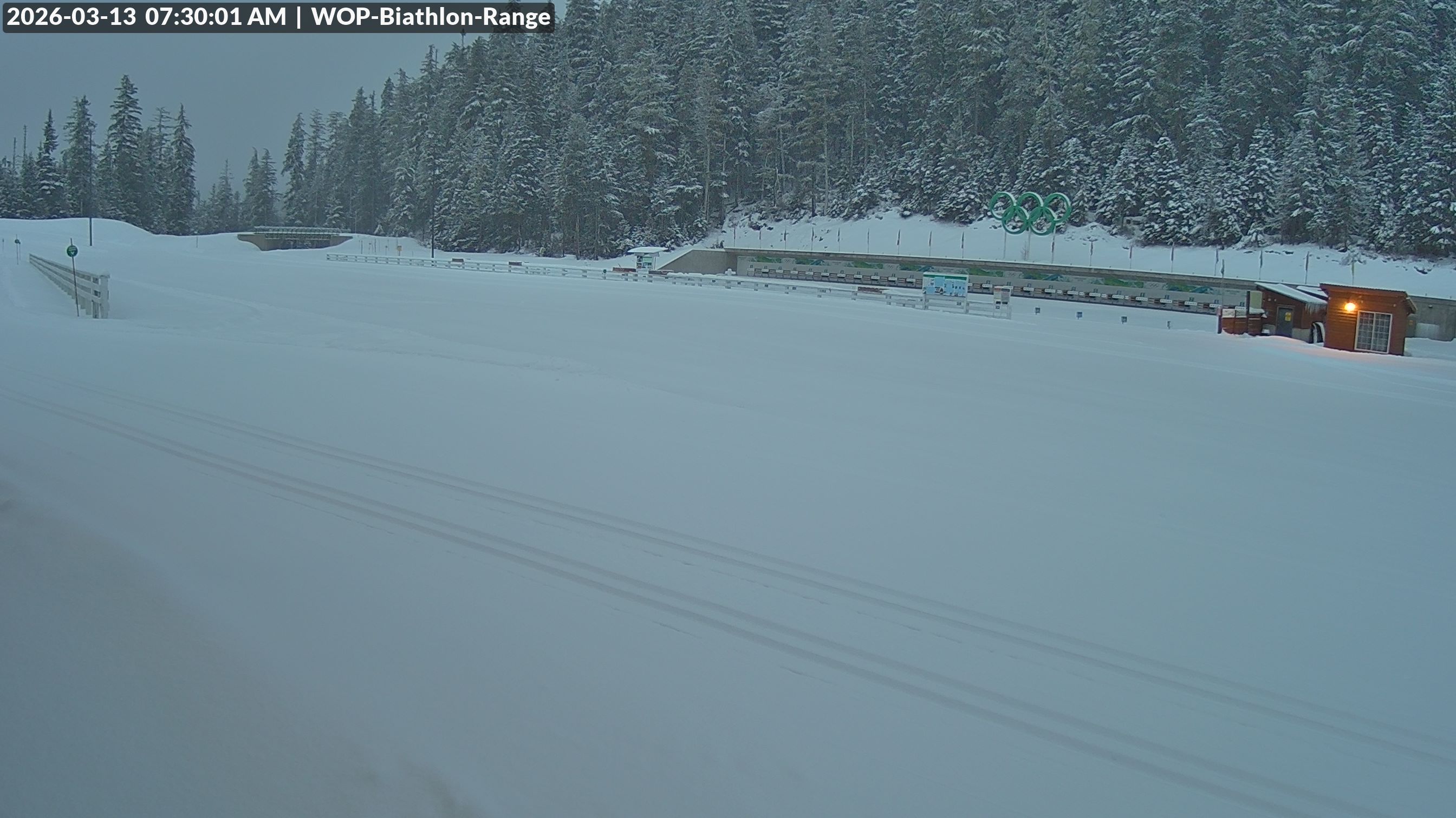 View looking North East to the Olympic Biathlon Range
