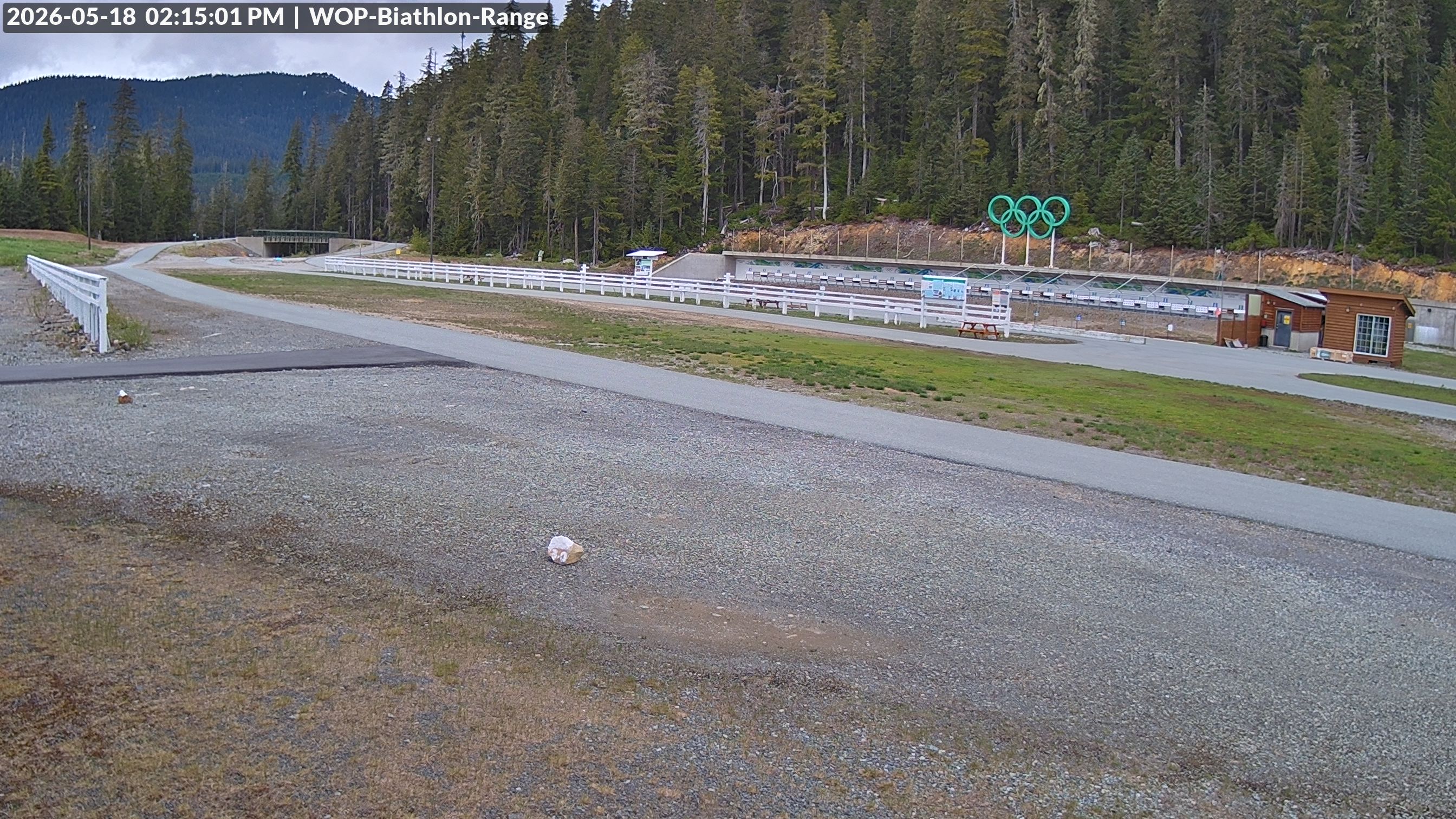 View looking North East to the Olympic Biathlon Range