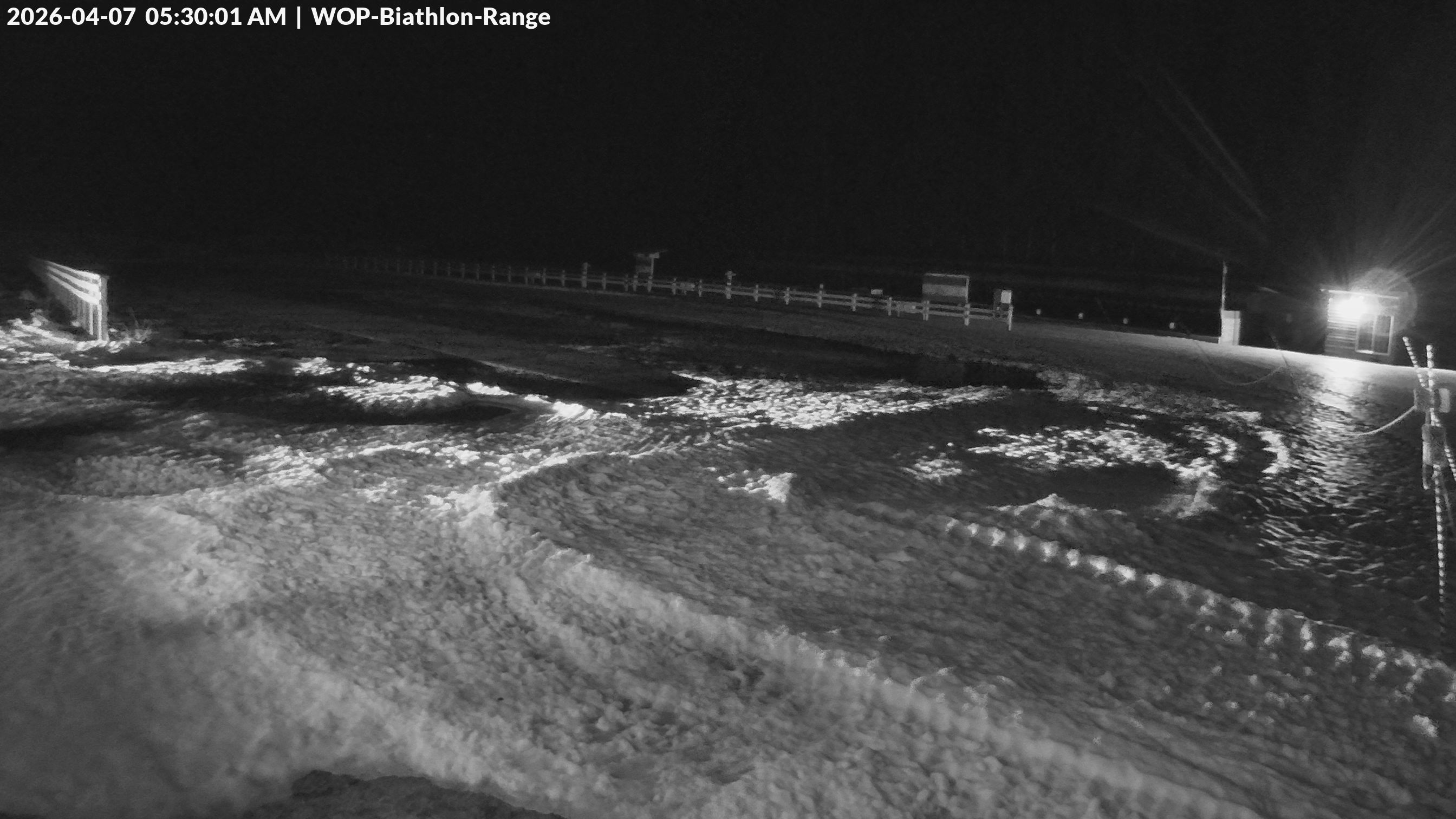 View looking North East to the Olympic Biathlon Range