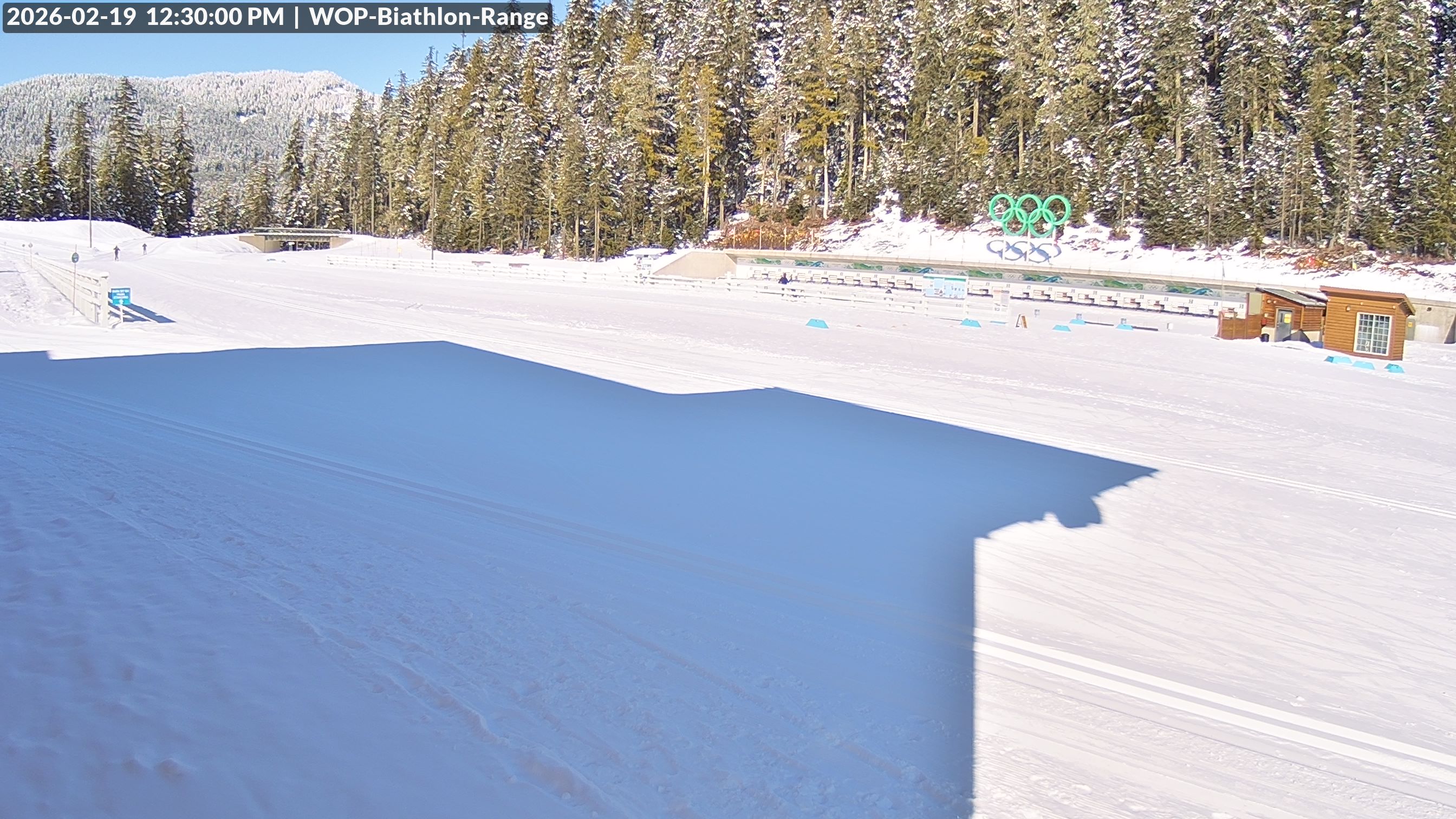 View looking North East to the Olympic Biathlon Range