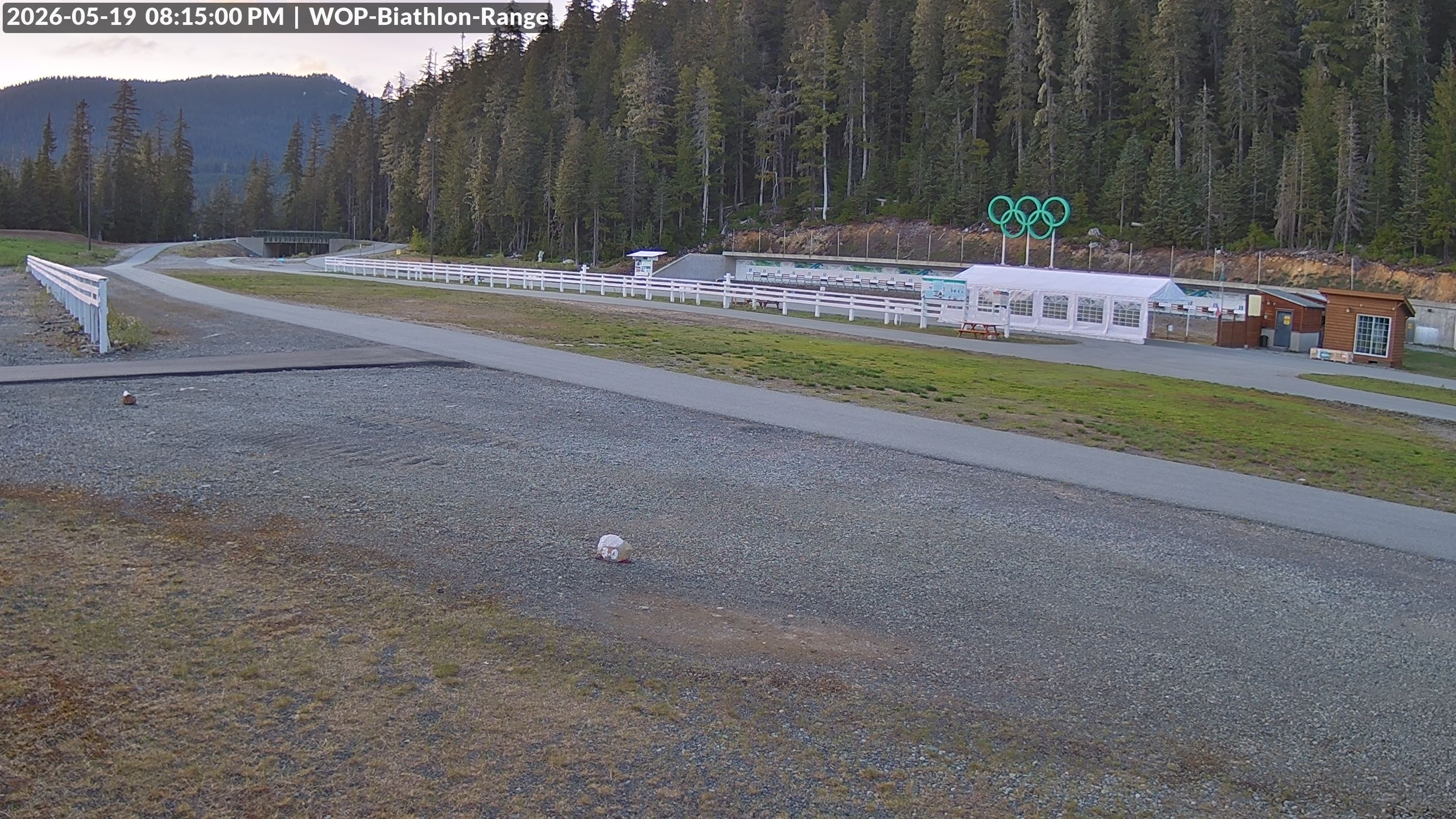 View looking North East to the Olympic Biathlon Range
