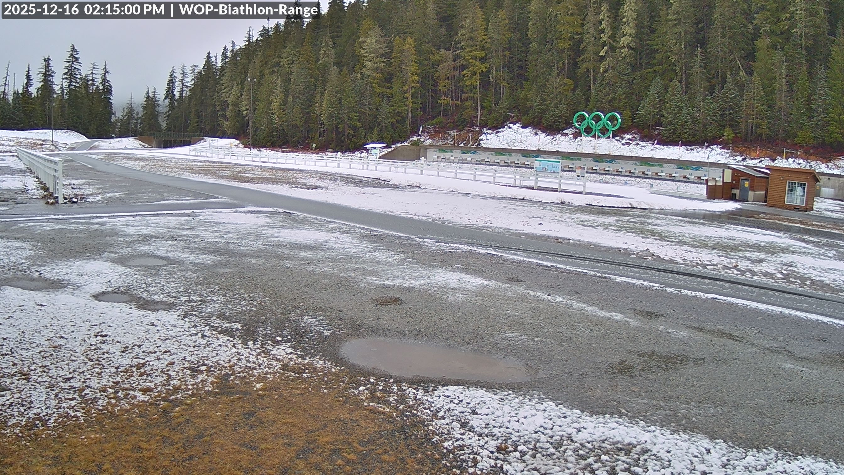 View looking North East to the Olympic Biathlon Range
