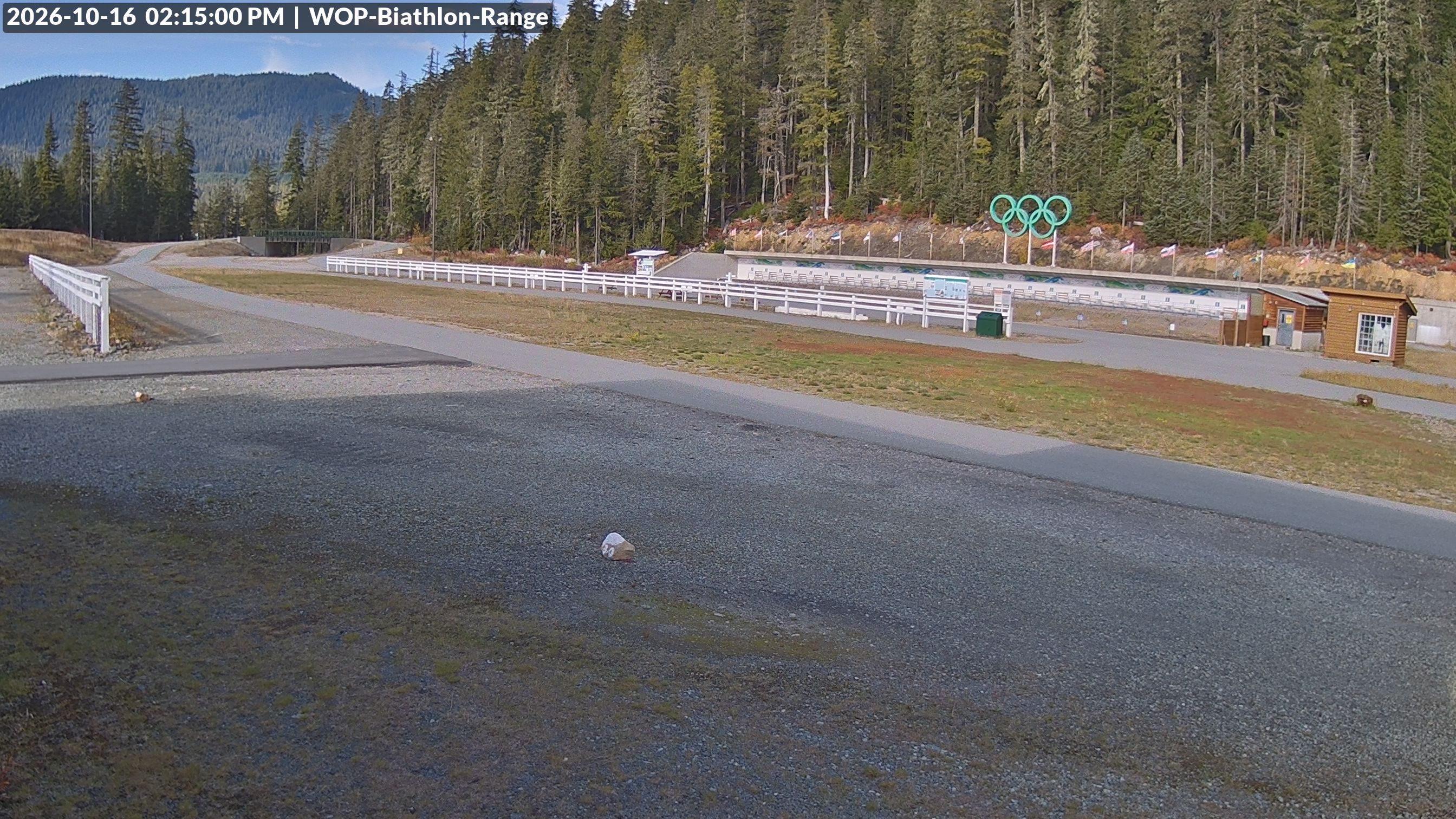 View looking North East to the Olympic Biathlon Range
