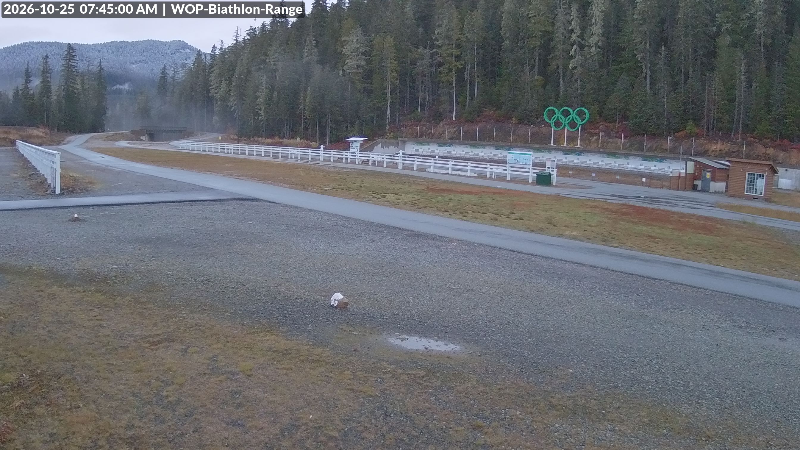 View looking North East to the Olympic Biathlon Range