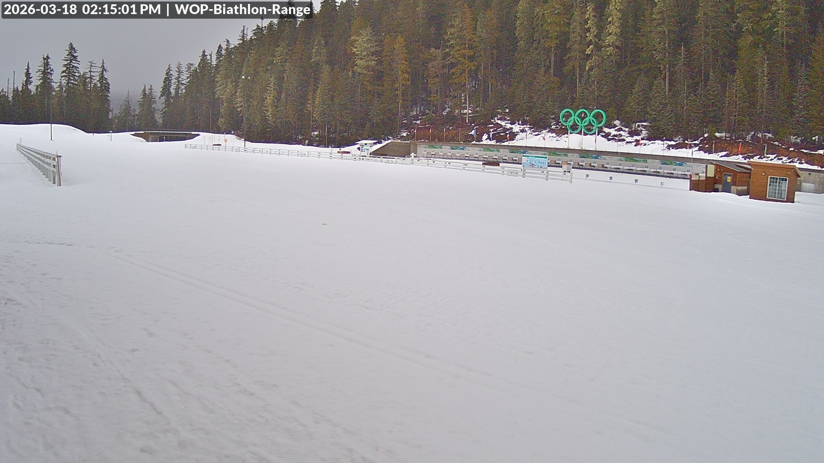 View looking North East to the Olympic Biathlon Range