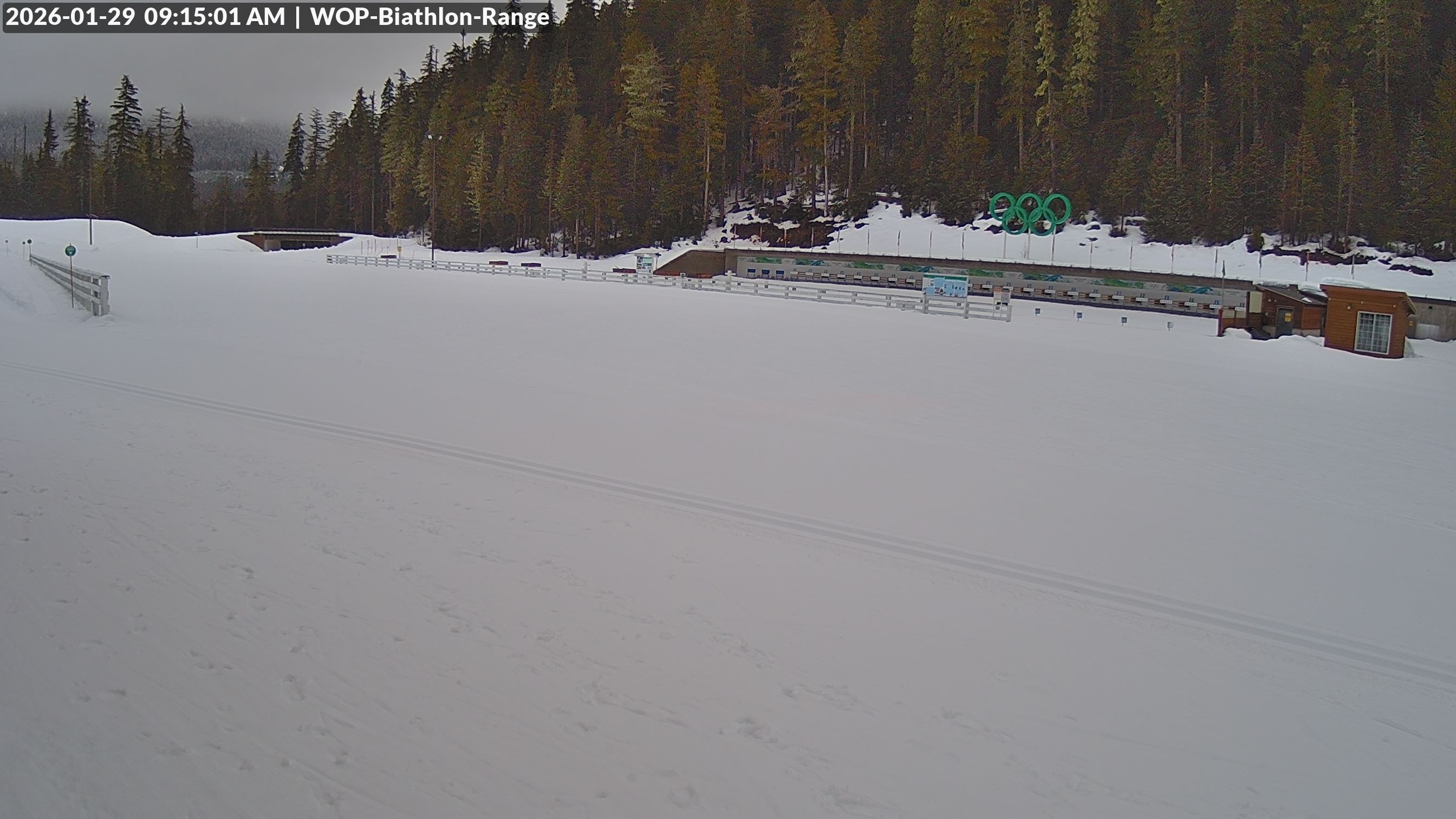 View looking North East to the Olympic Biathlon Range