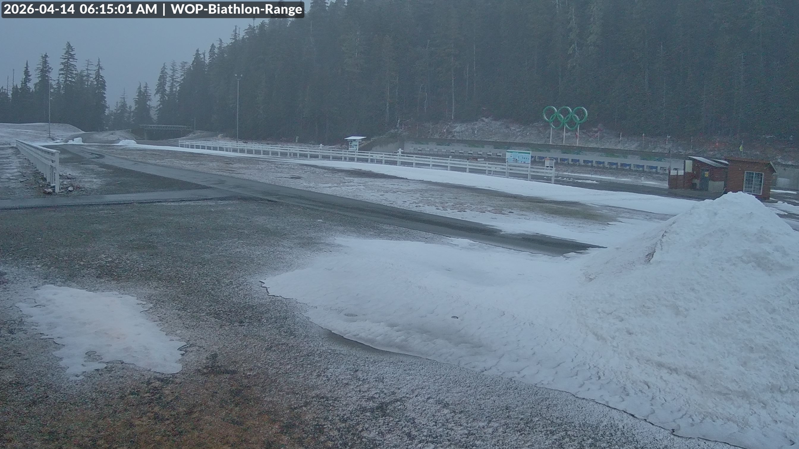 View looking North East to the Olympic Biathlon Range