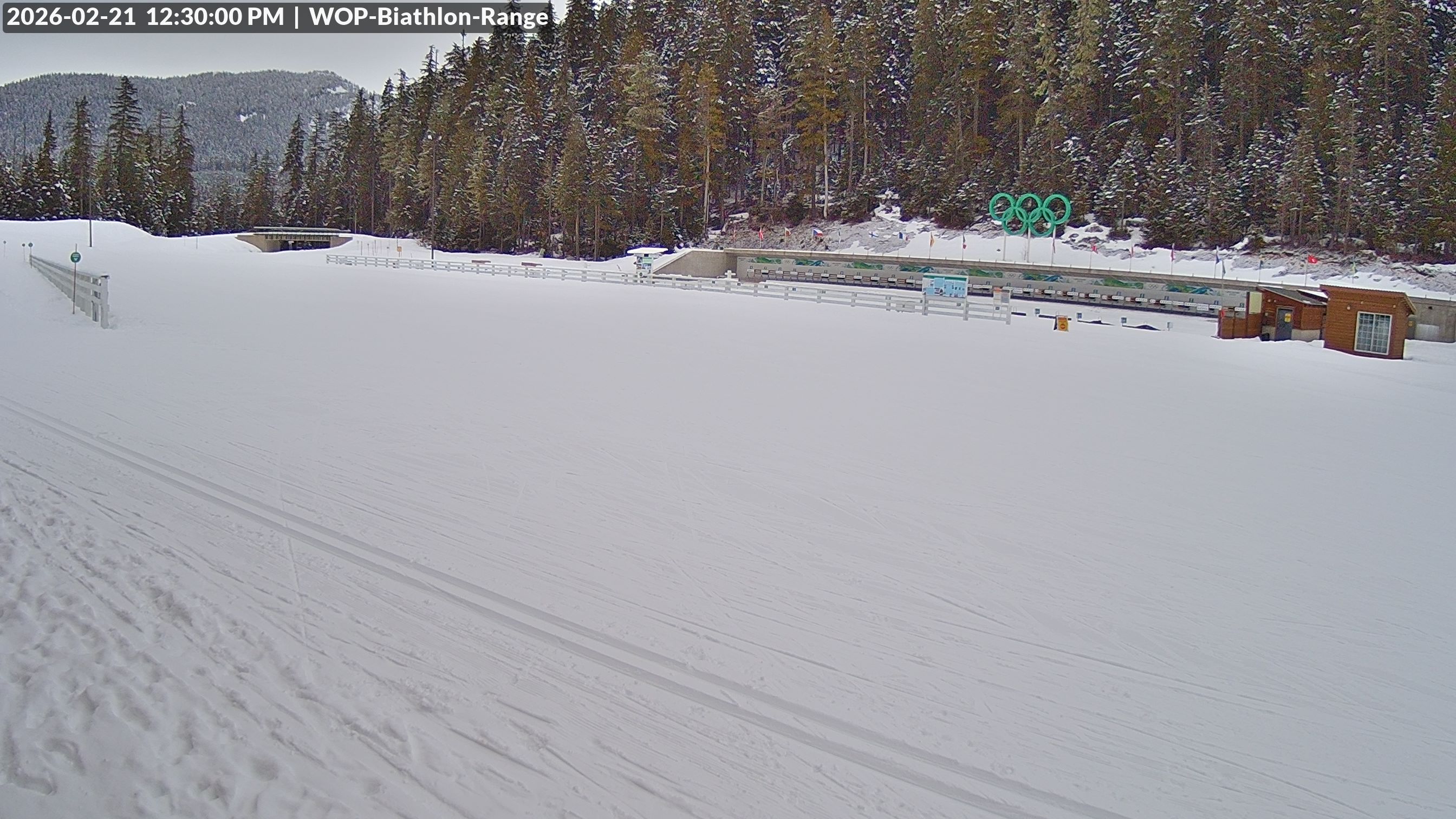 View looking North East to the Olympic Biathlon Range