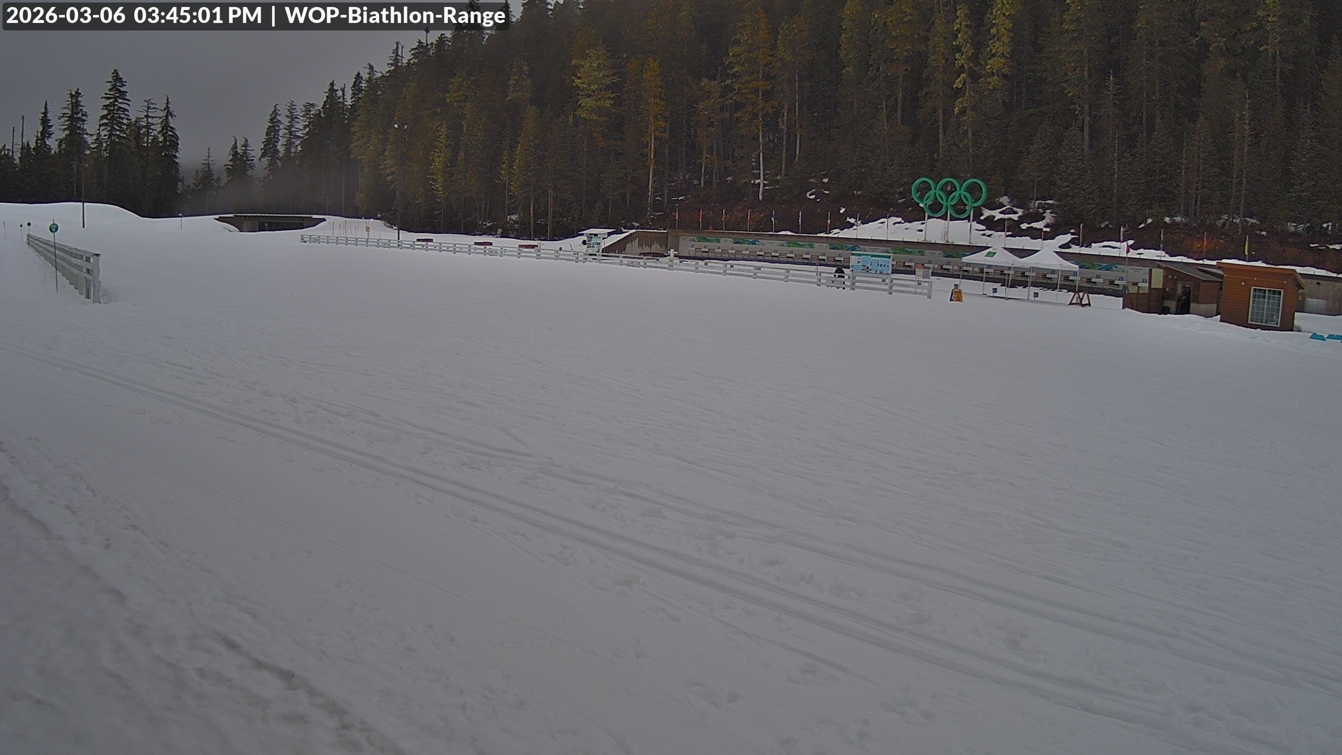 View looking North East to the Olympic Biathlon Range