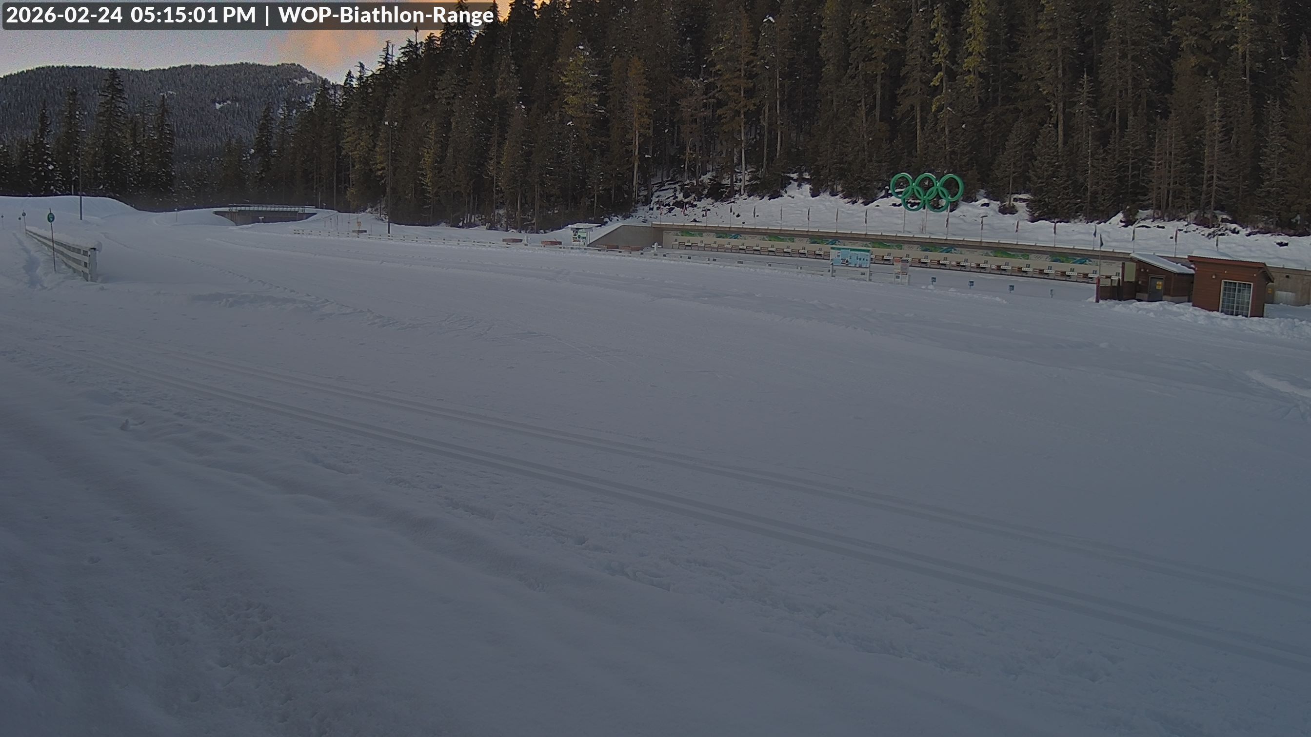 View looking North East to the Olympic Biathlon Range