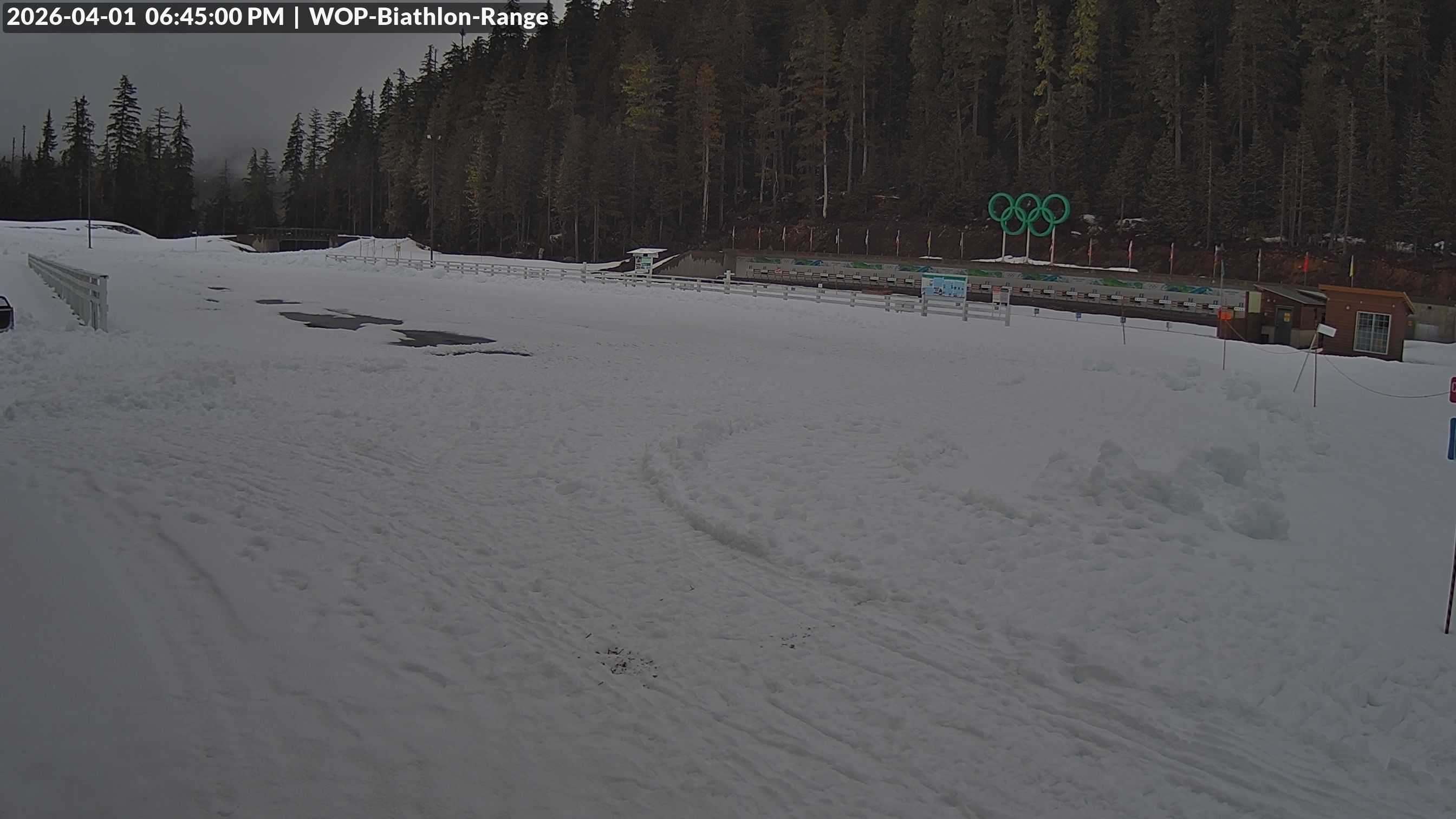 View looking North East to the Olympic Biathlon Range