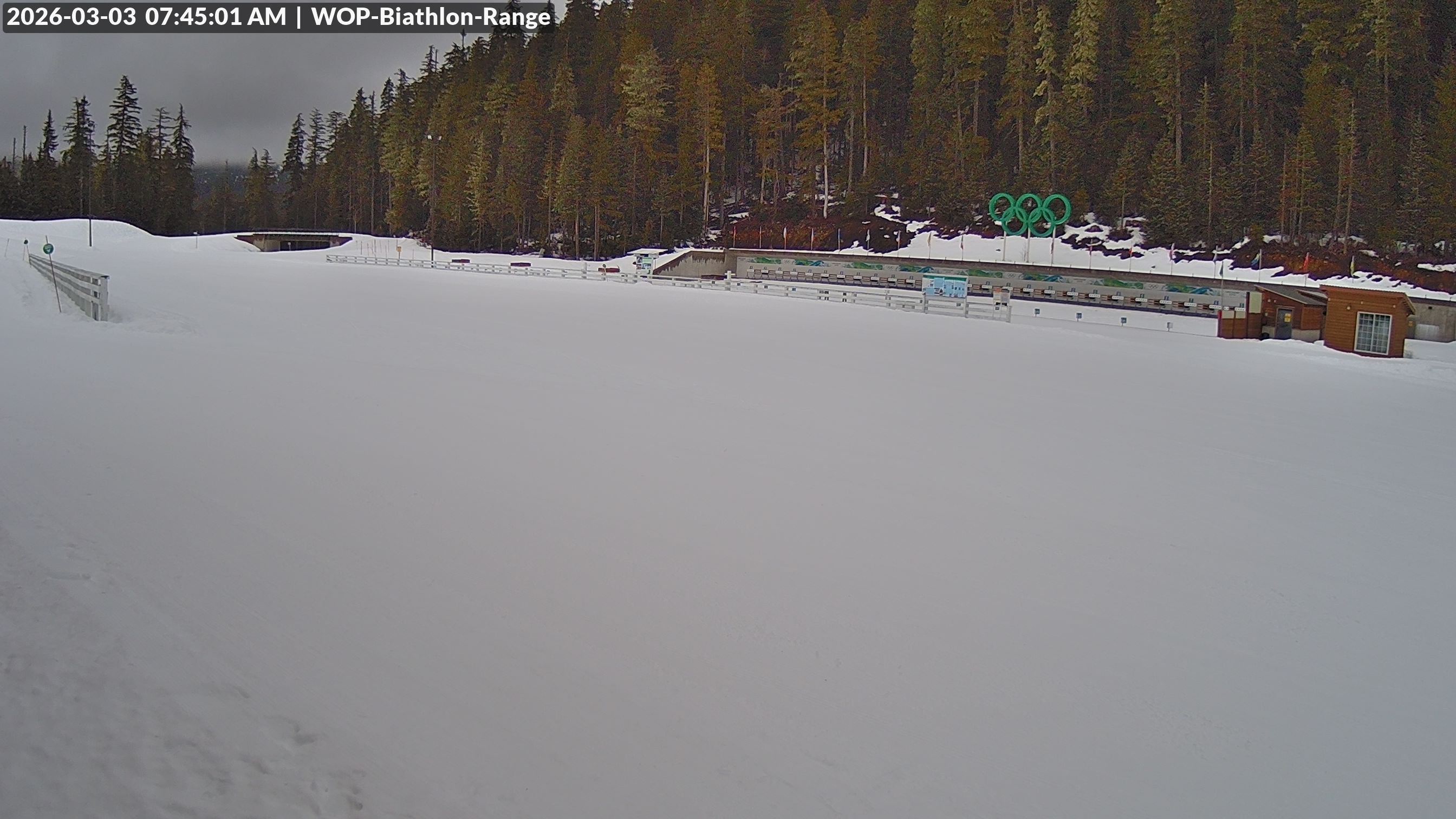 View looking North East to the Olympic Biathlon Range