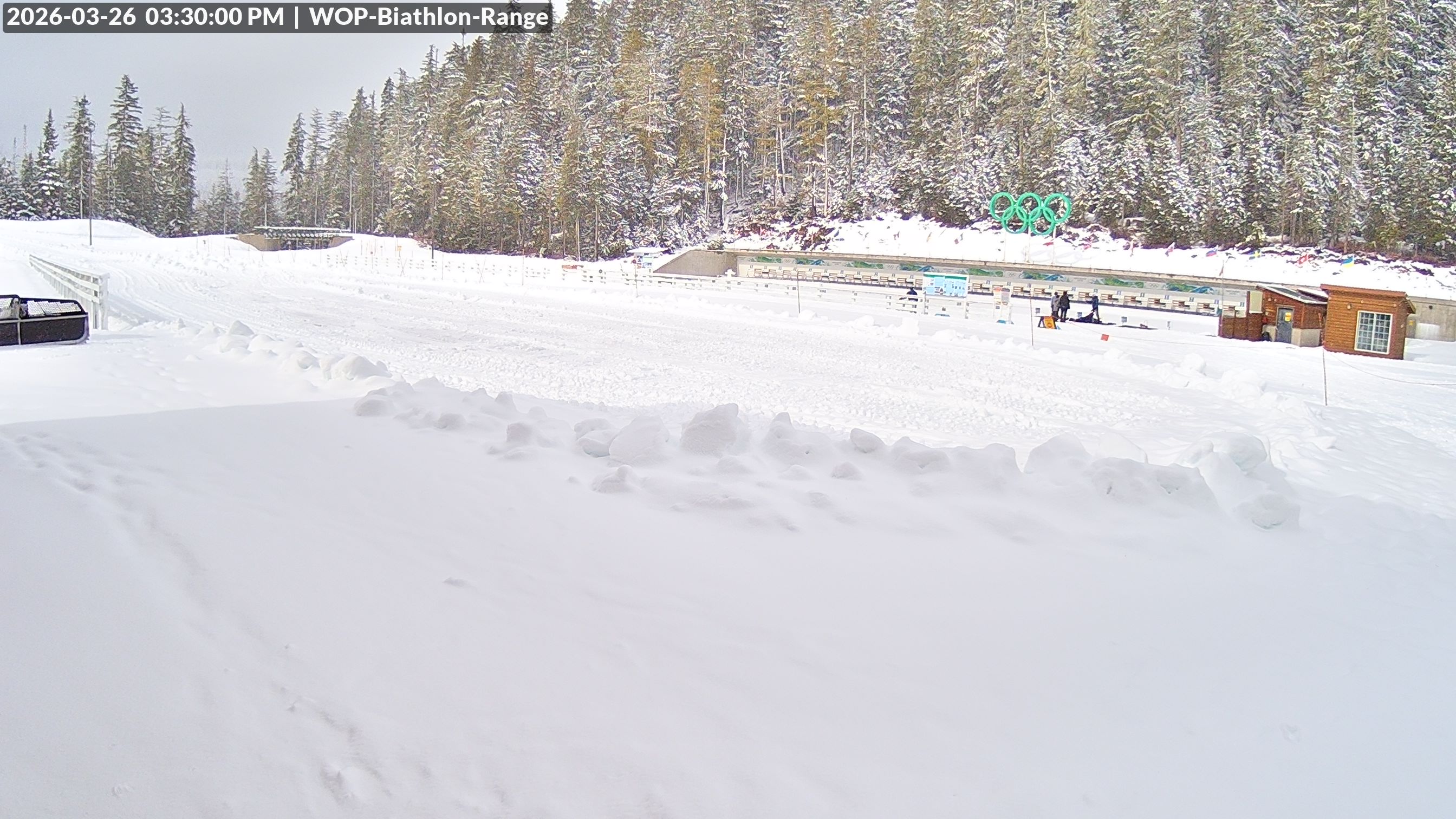 View looking North East to the Olympic Biathlon Range