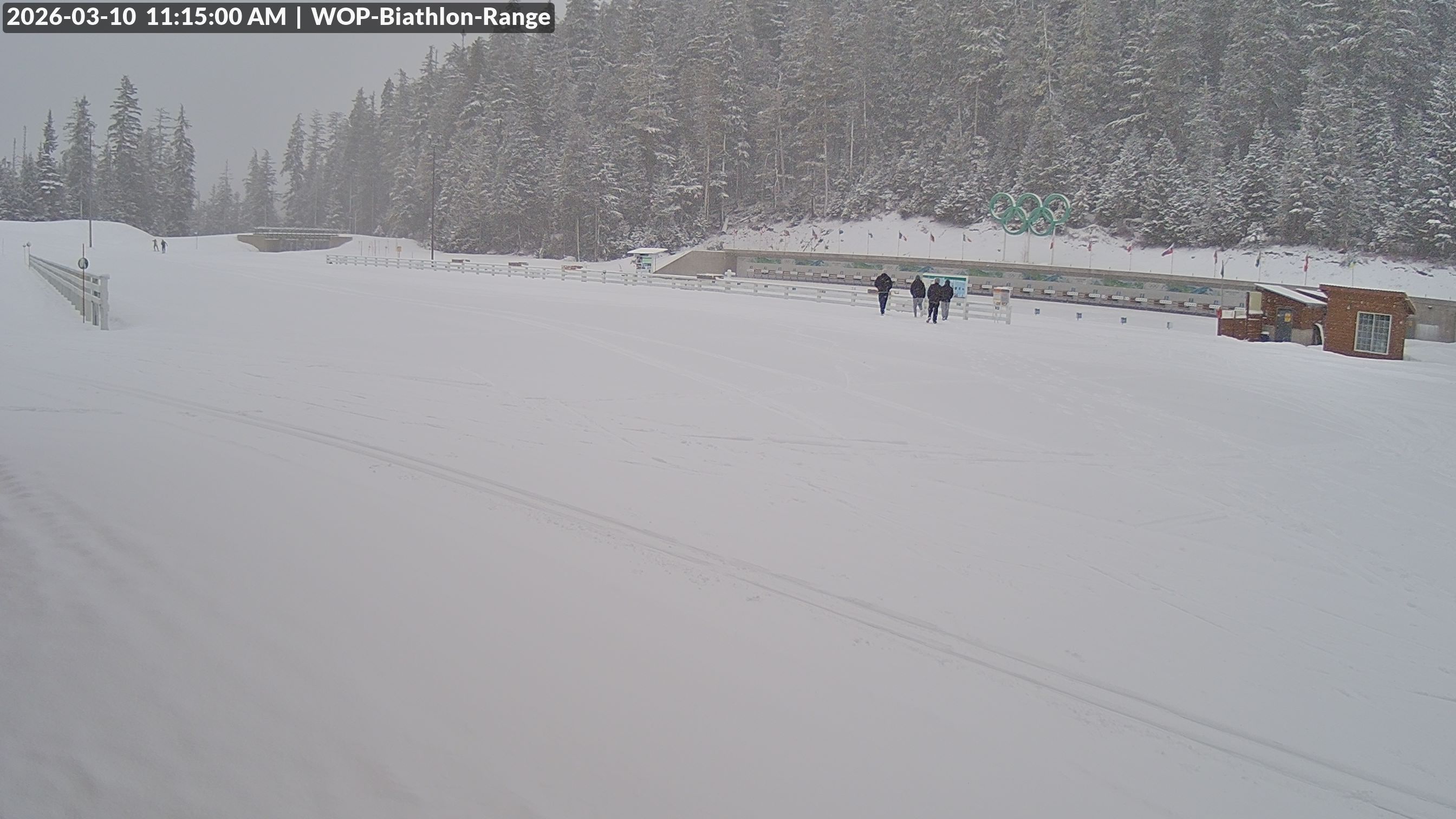 View looking North East to the Olympic Biathlon Range