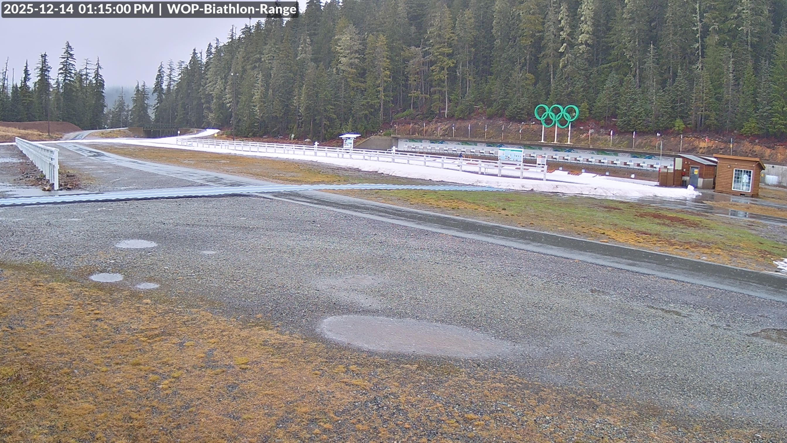 View looking North East to the Olympic Biathlon Range