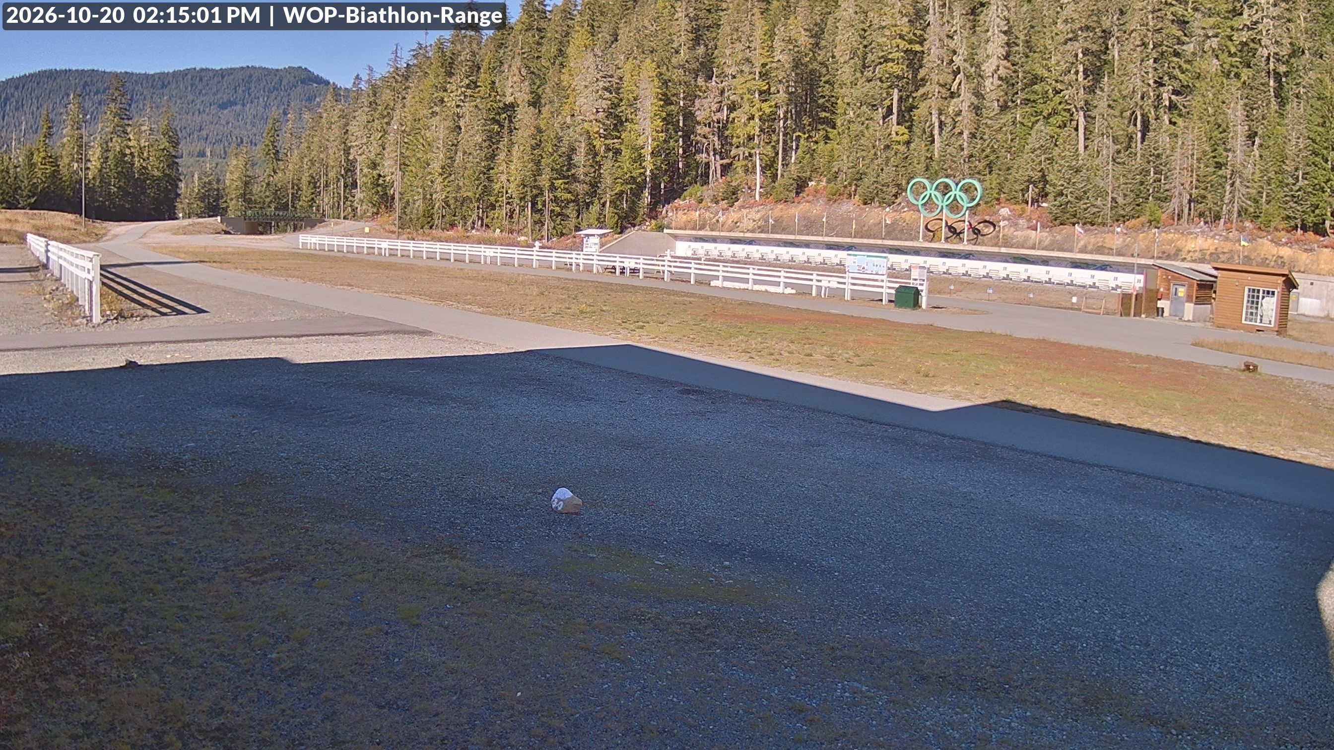 View looking North East to the Olympic Biathlon Range