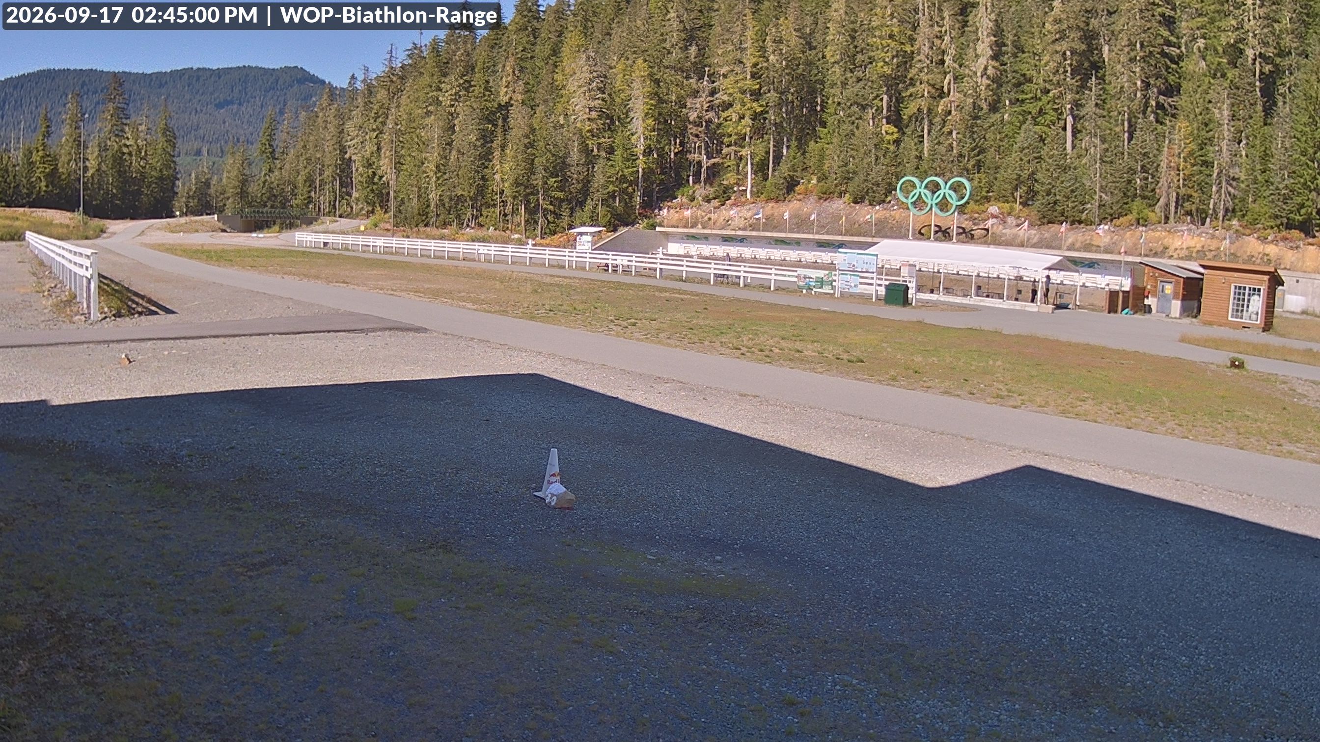 View looking North East to the Olympic Biathlon Range
