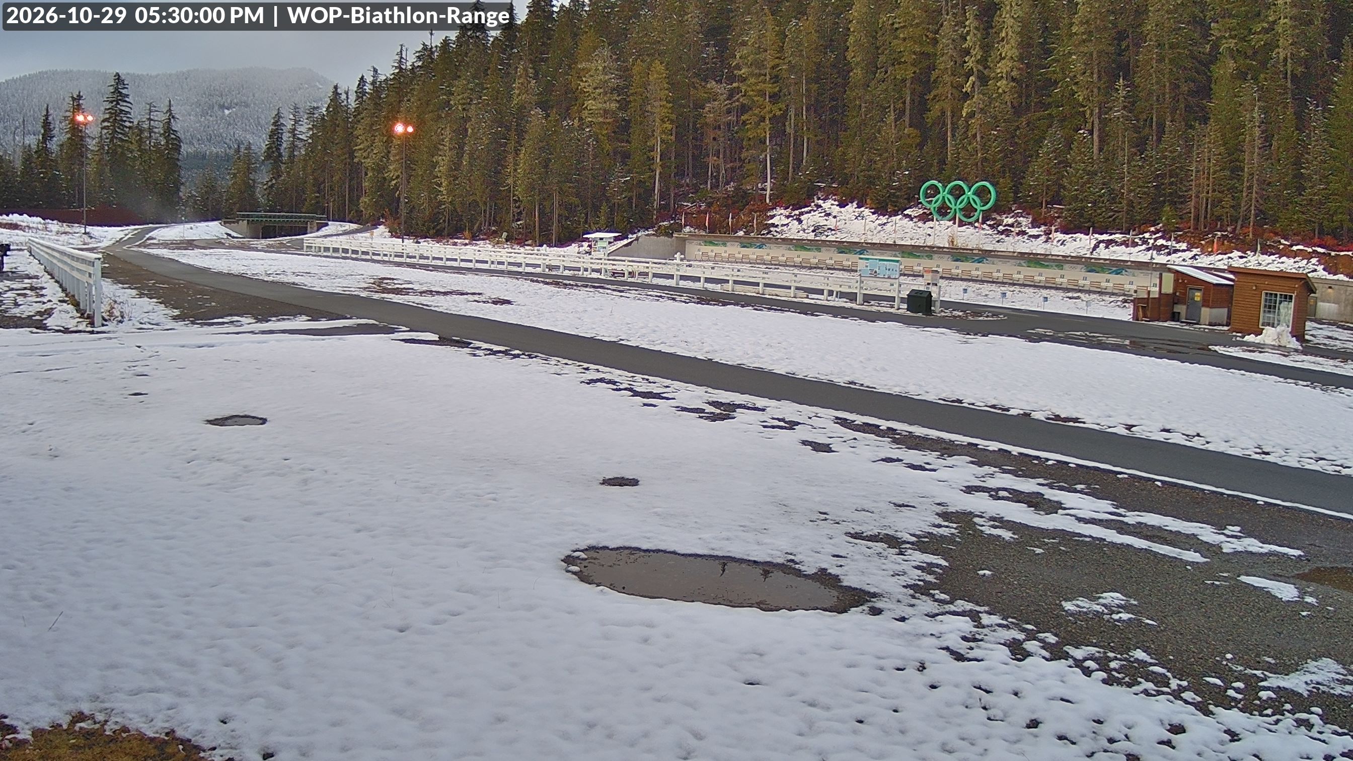 View looking North East to the Olympic Biathlon Range
