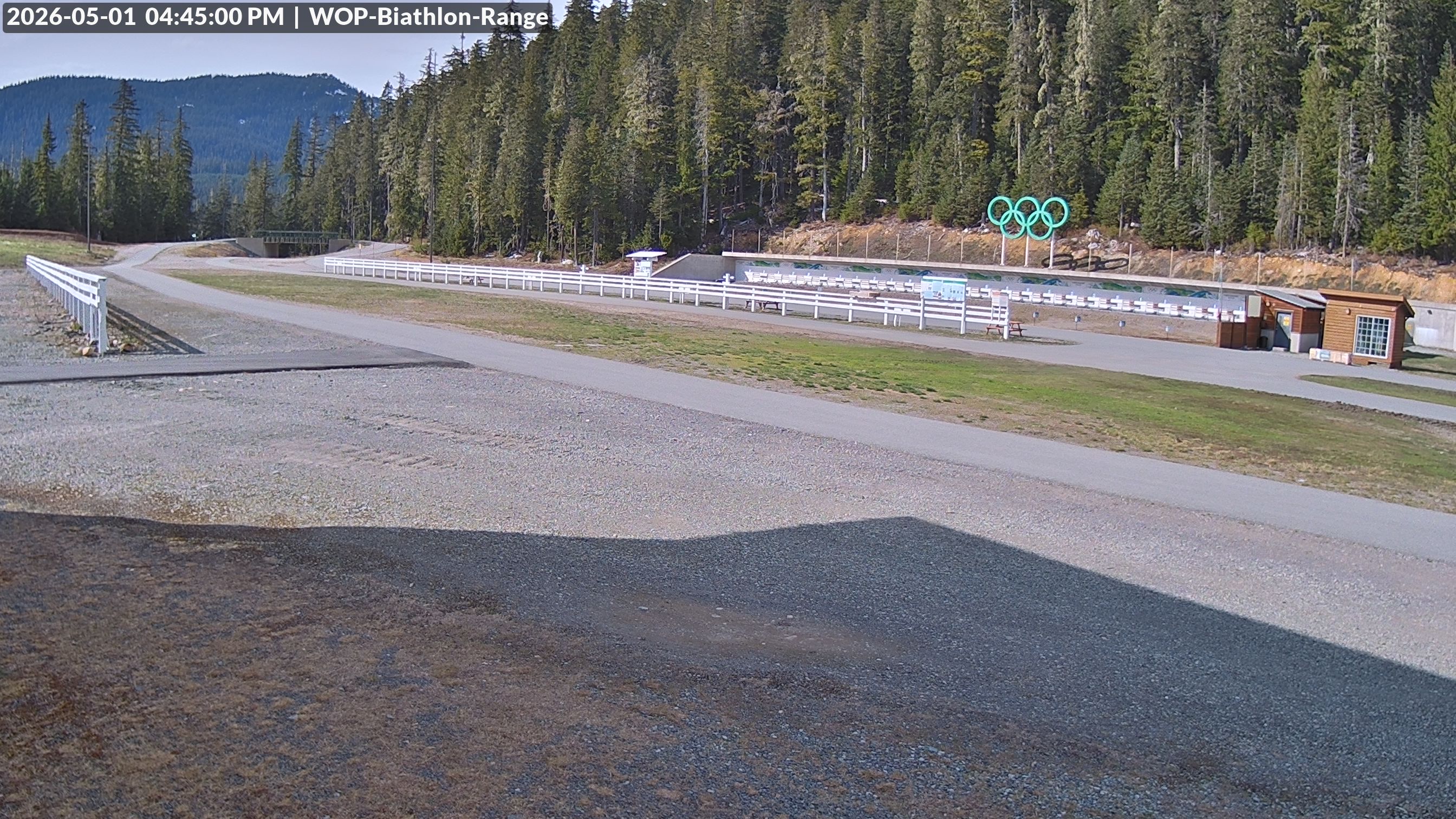 View looking North East to the Olympic Biathlon Range