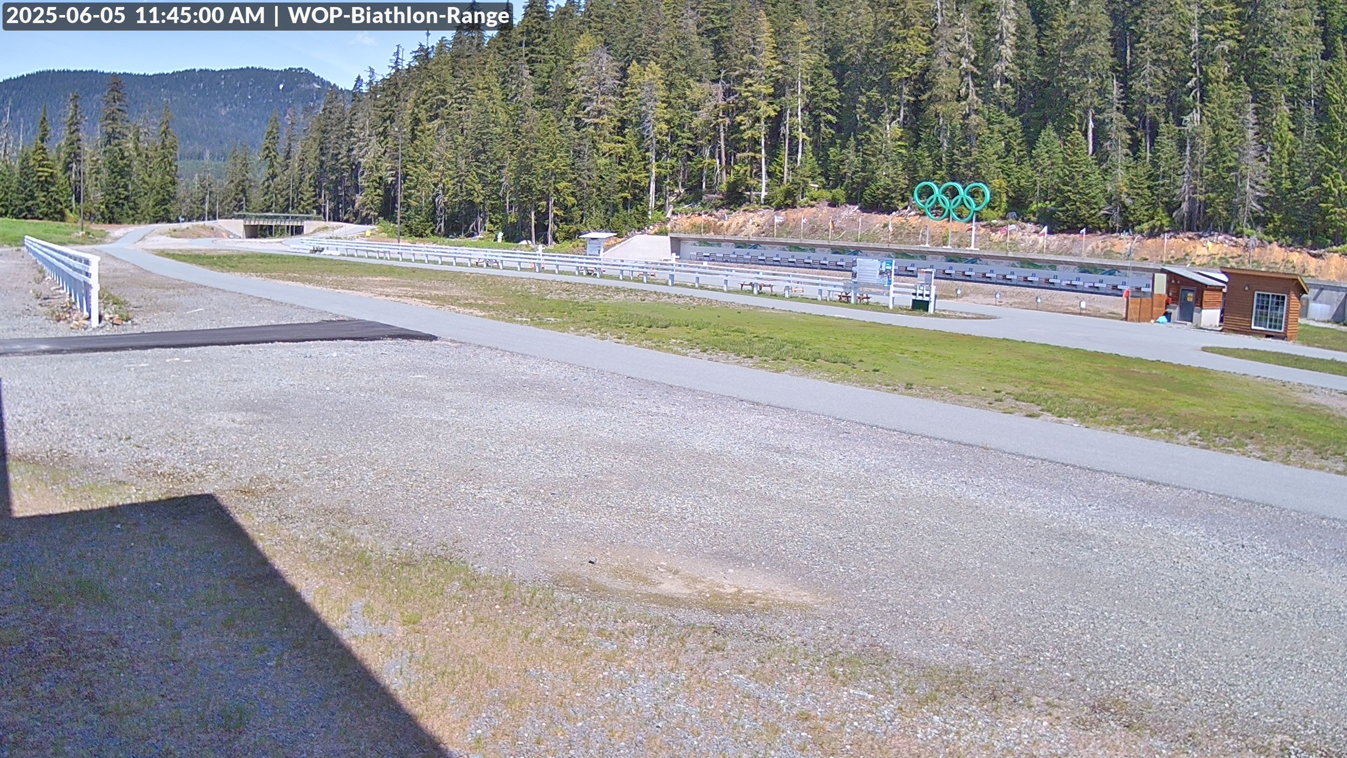 View looking North East to the Olympic Biathlon Range
