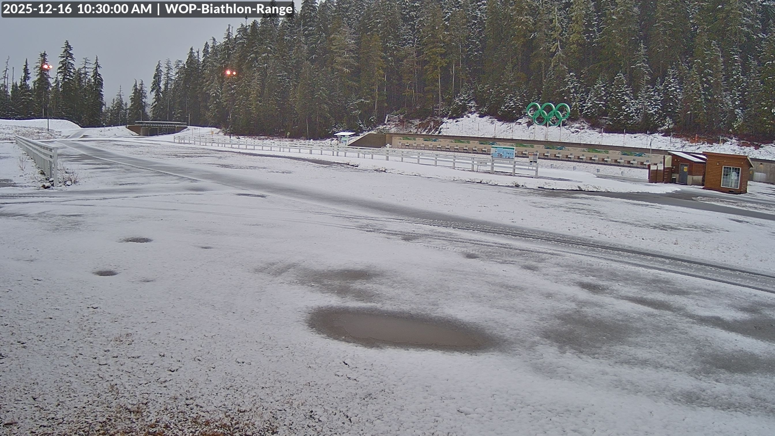 View looking North East to the Olympic Biathlon Range