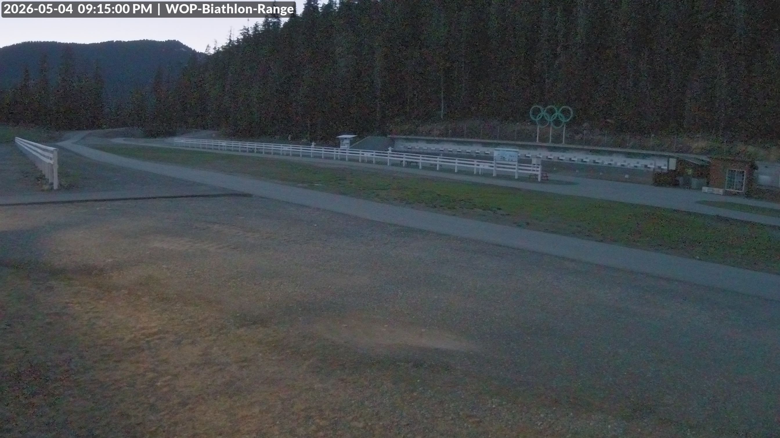 View looking North East to the Olympic Biathlon Range