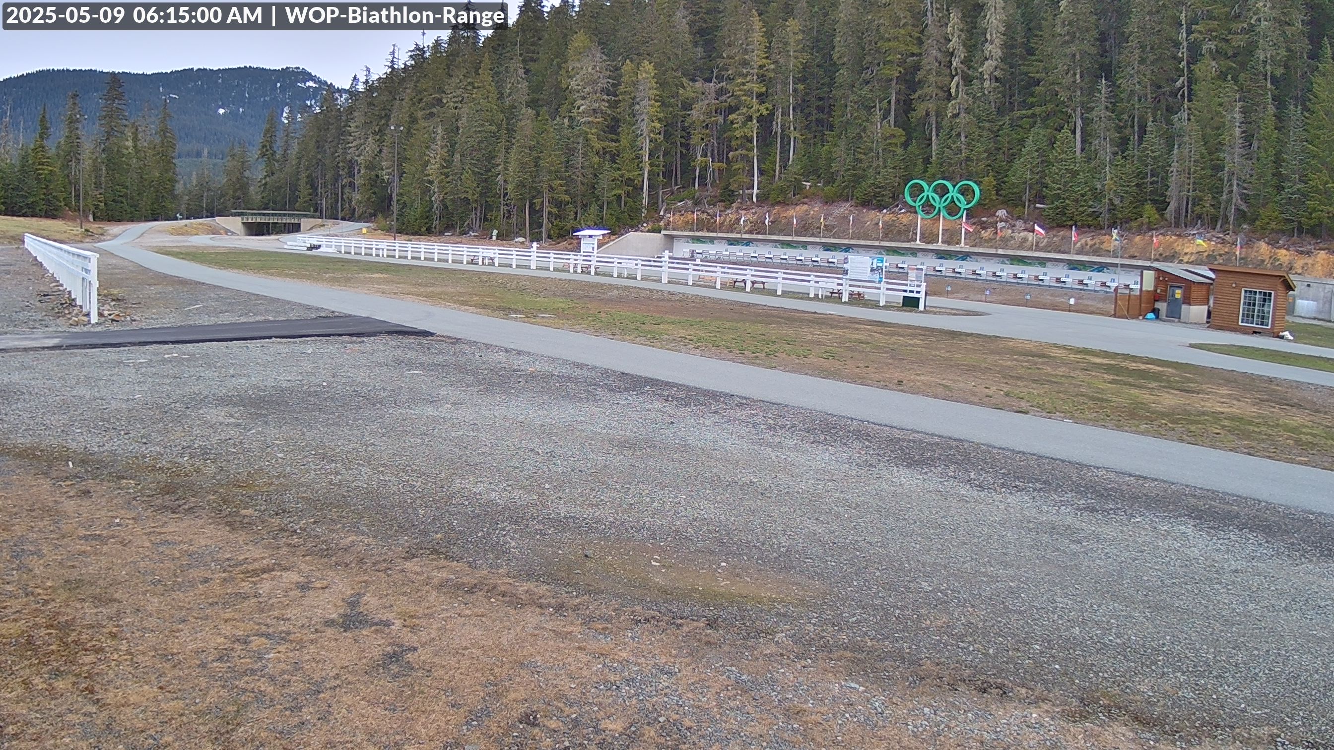 View looking North East to the Olympic Biathlon Range