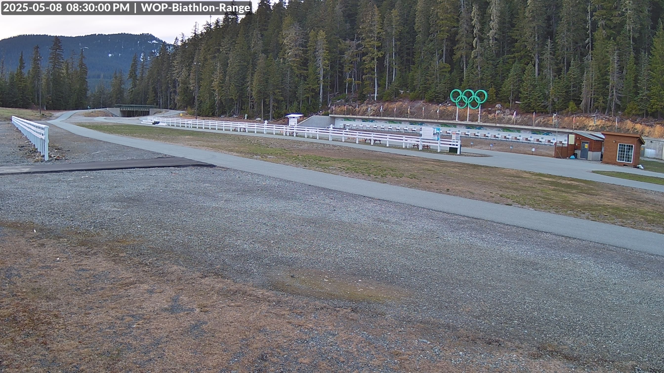 View looking North East to the Olympic Biathlon Range