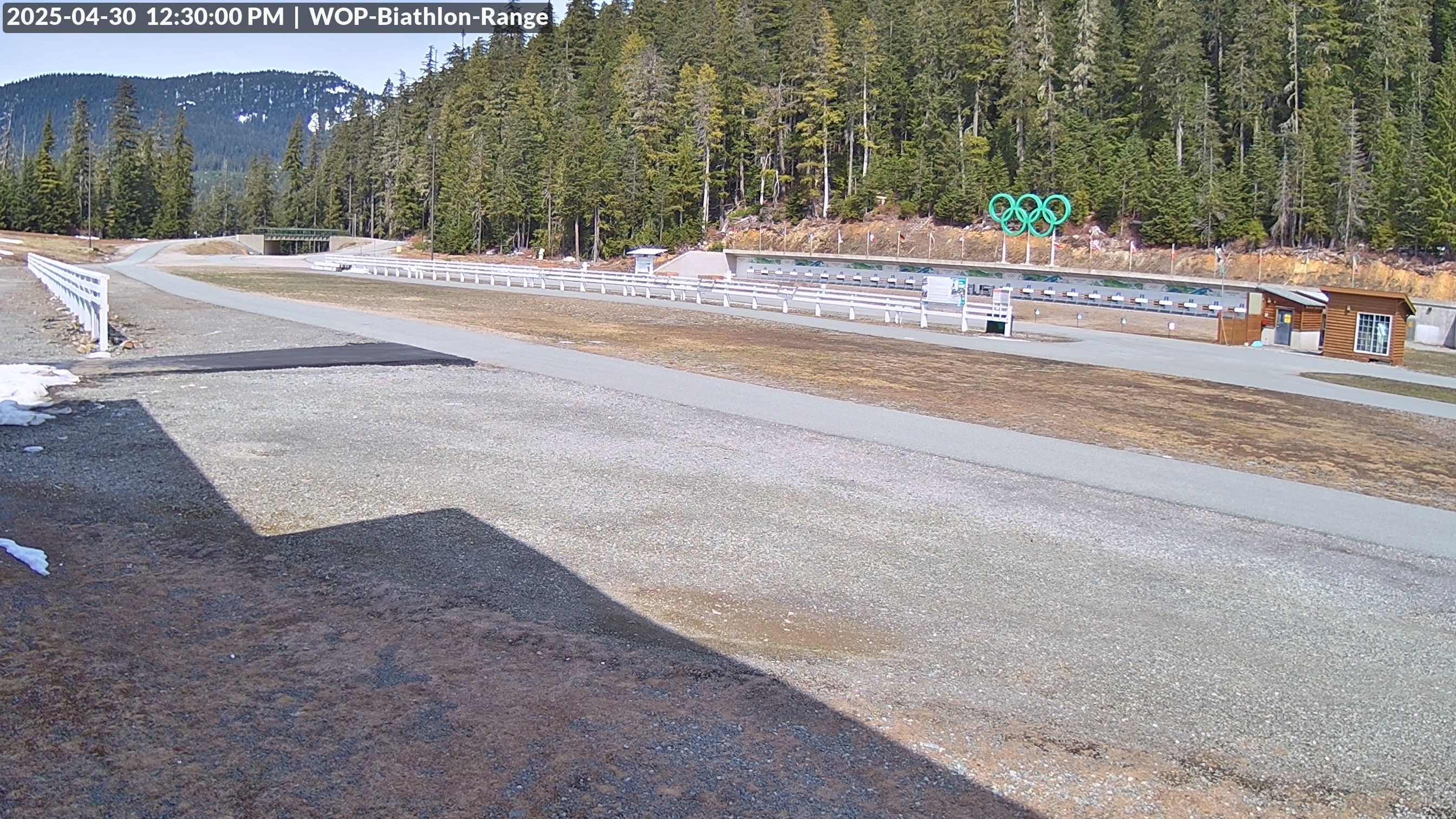 View looking North East to the Olympic Biathlon Range