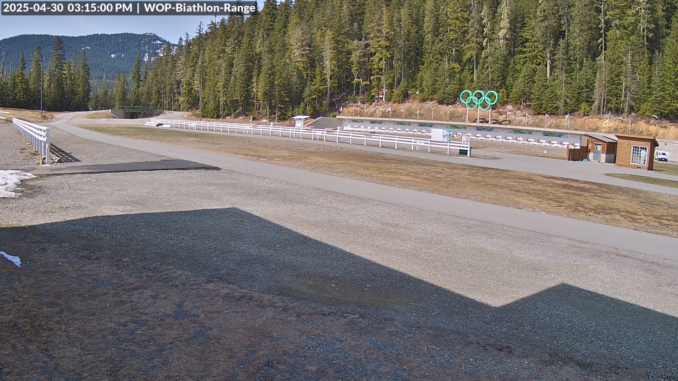 View looking North East to the Olympic Biathlon Range