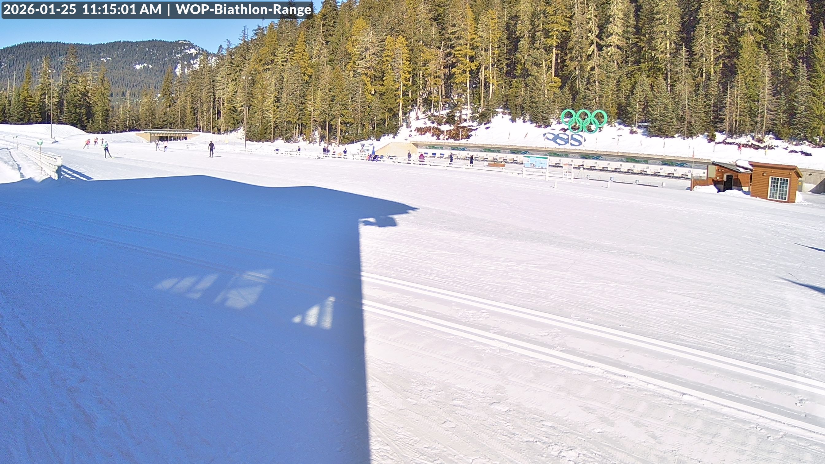 View looking North East to the Olympic Biathlon Range