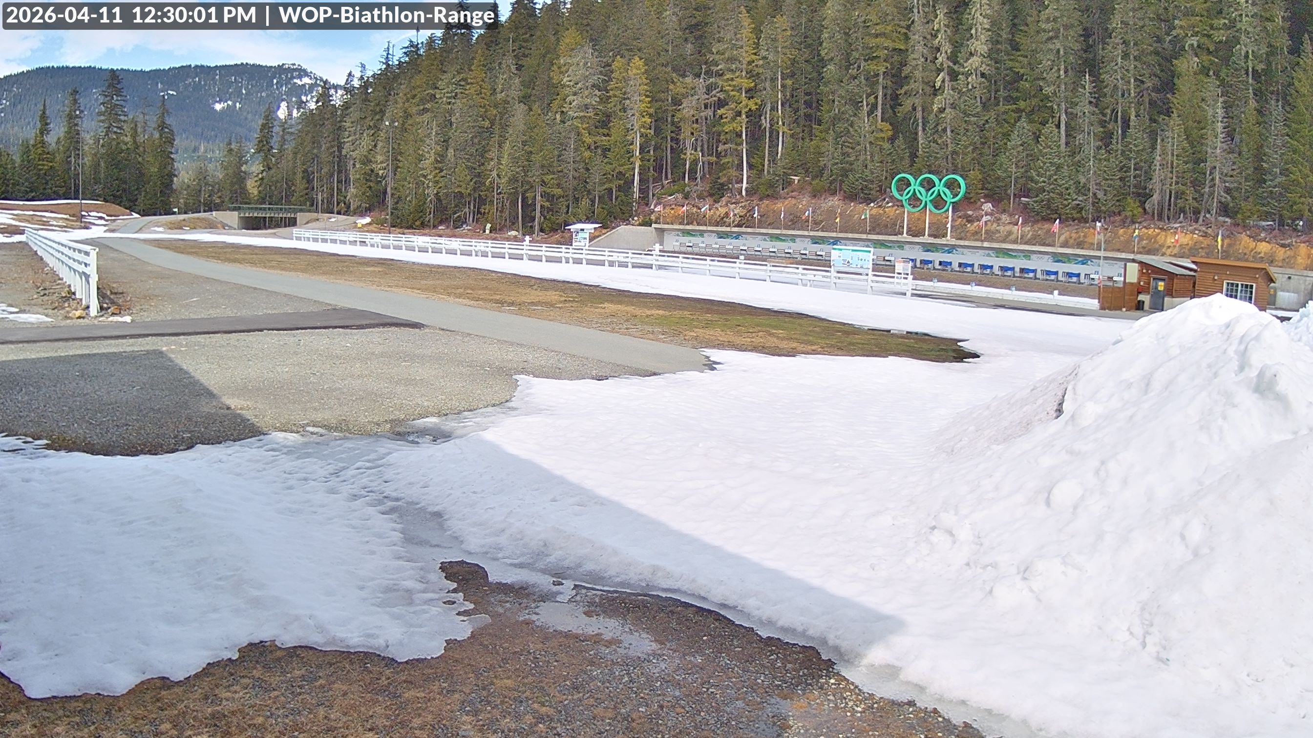 View looking North East to the Olympic Biathlon Range