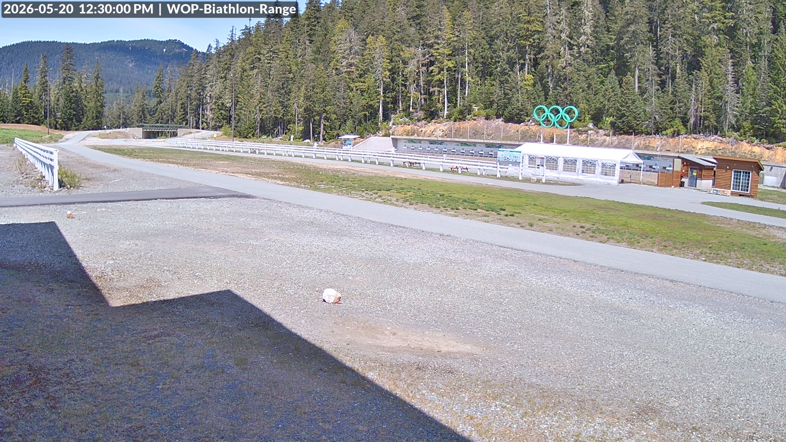 View looking North East to the Olympic Biathlon Range